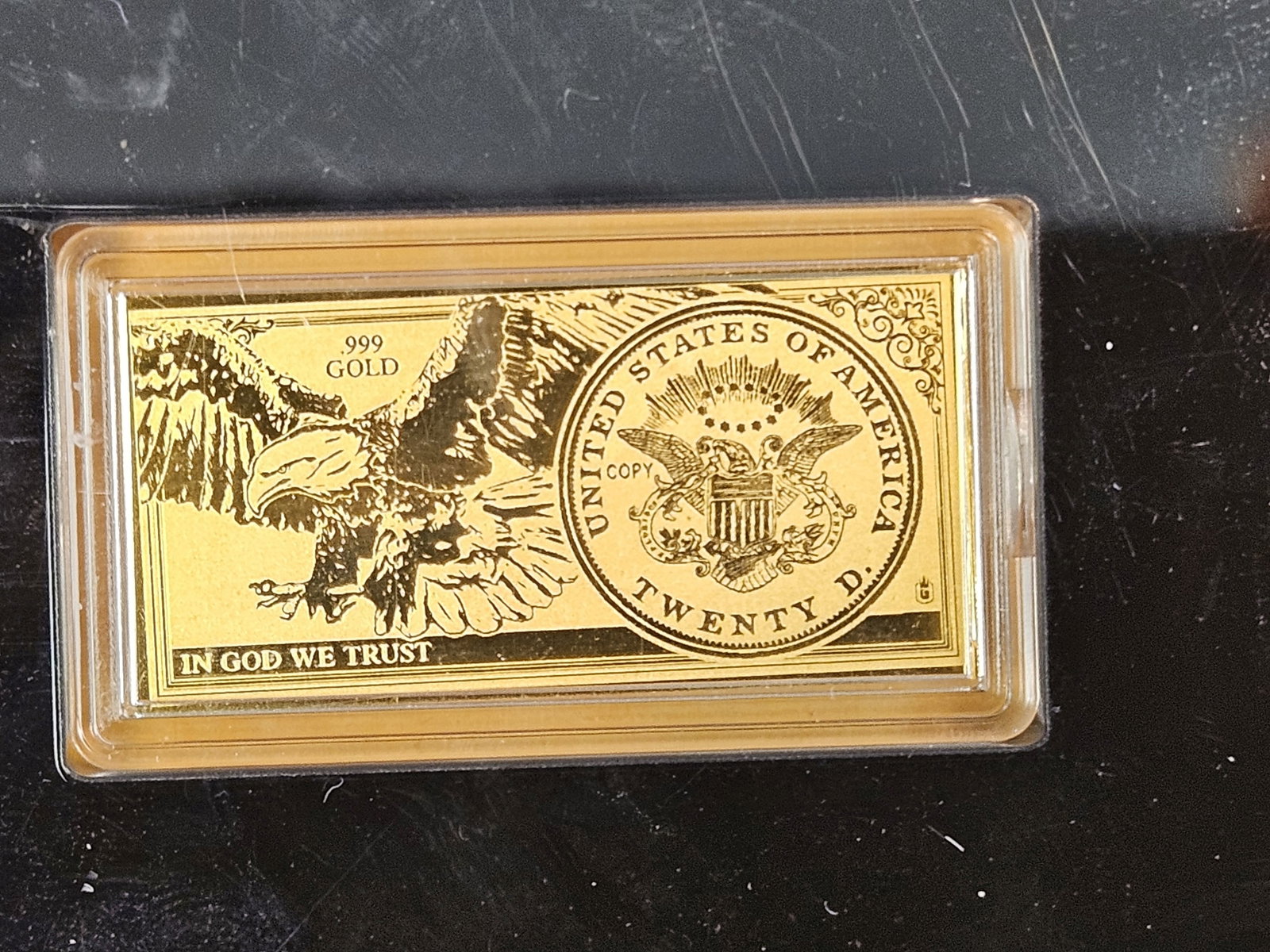 GOLD! Four GEM .999 fine Gold bars - 7