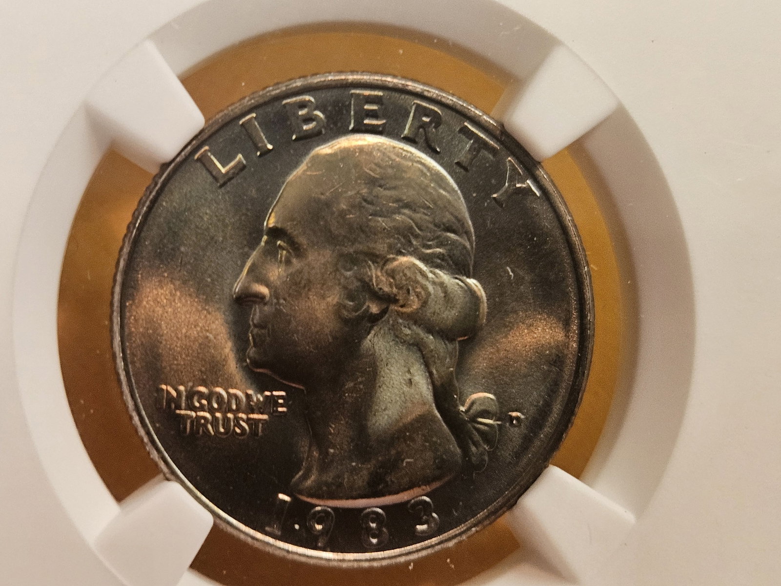 * Better Date! NGC 1983-D Washington Quarter in Mint State 66 - 5