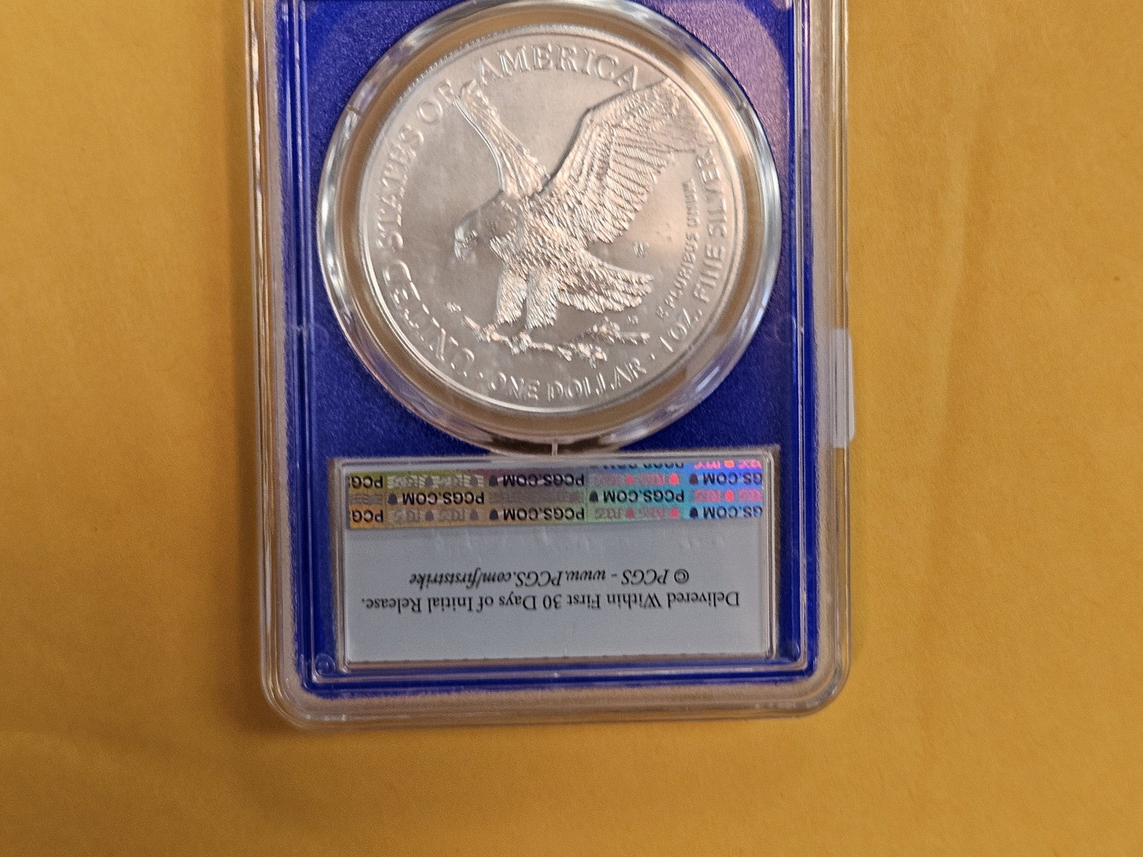 PCGS 2023-W American Silver Eagle in Specimen 69 - 2