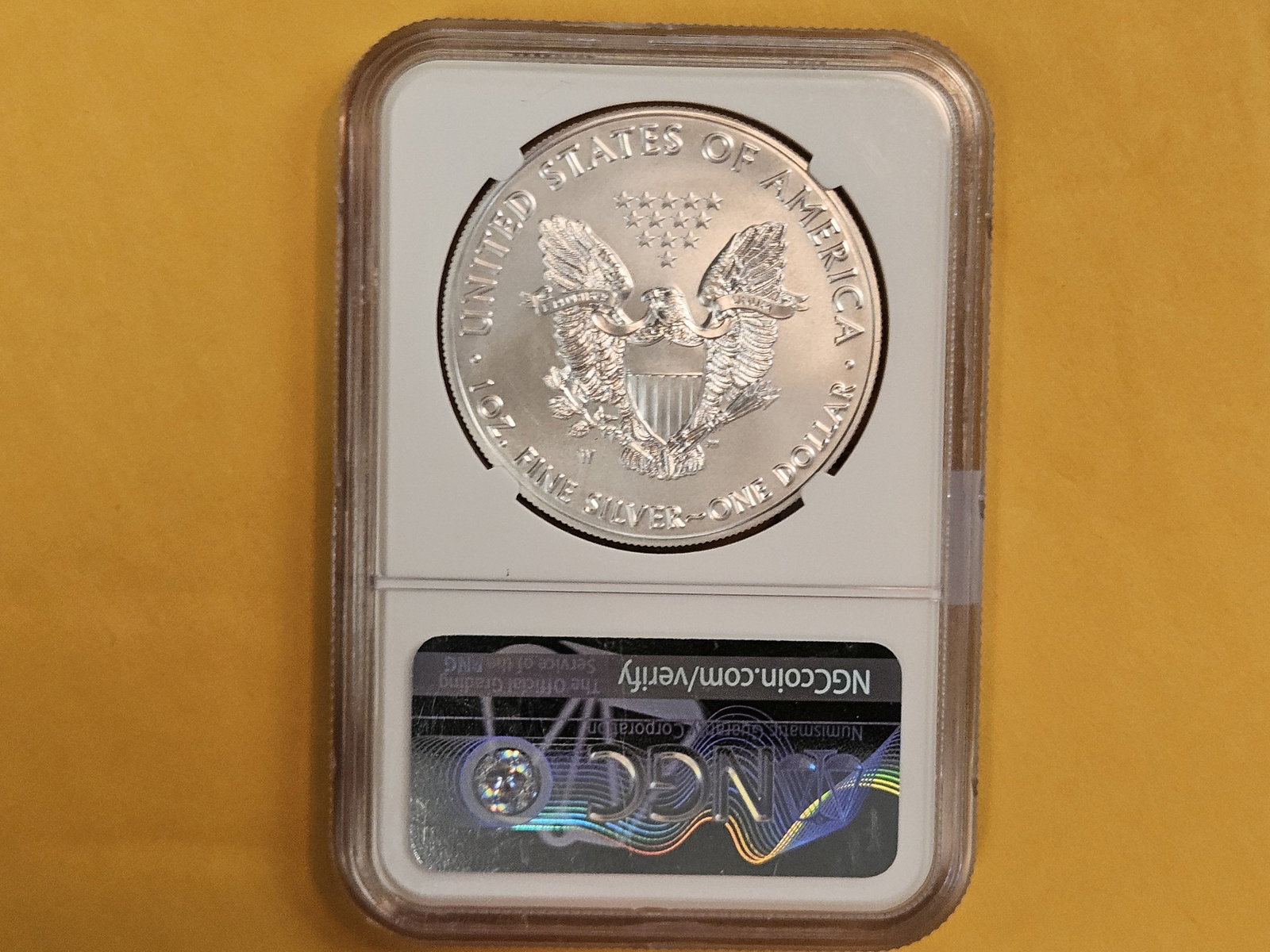 PERFECT! NGC 2017-W American Silver Eagle in Mint State 70 - 2