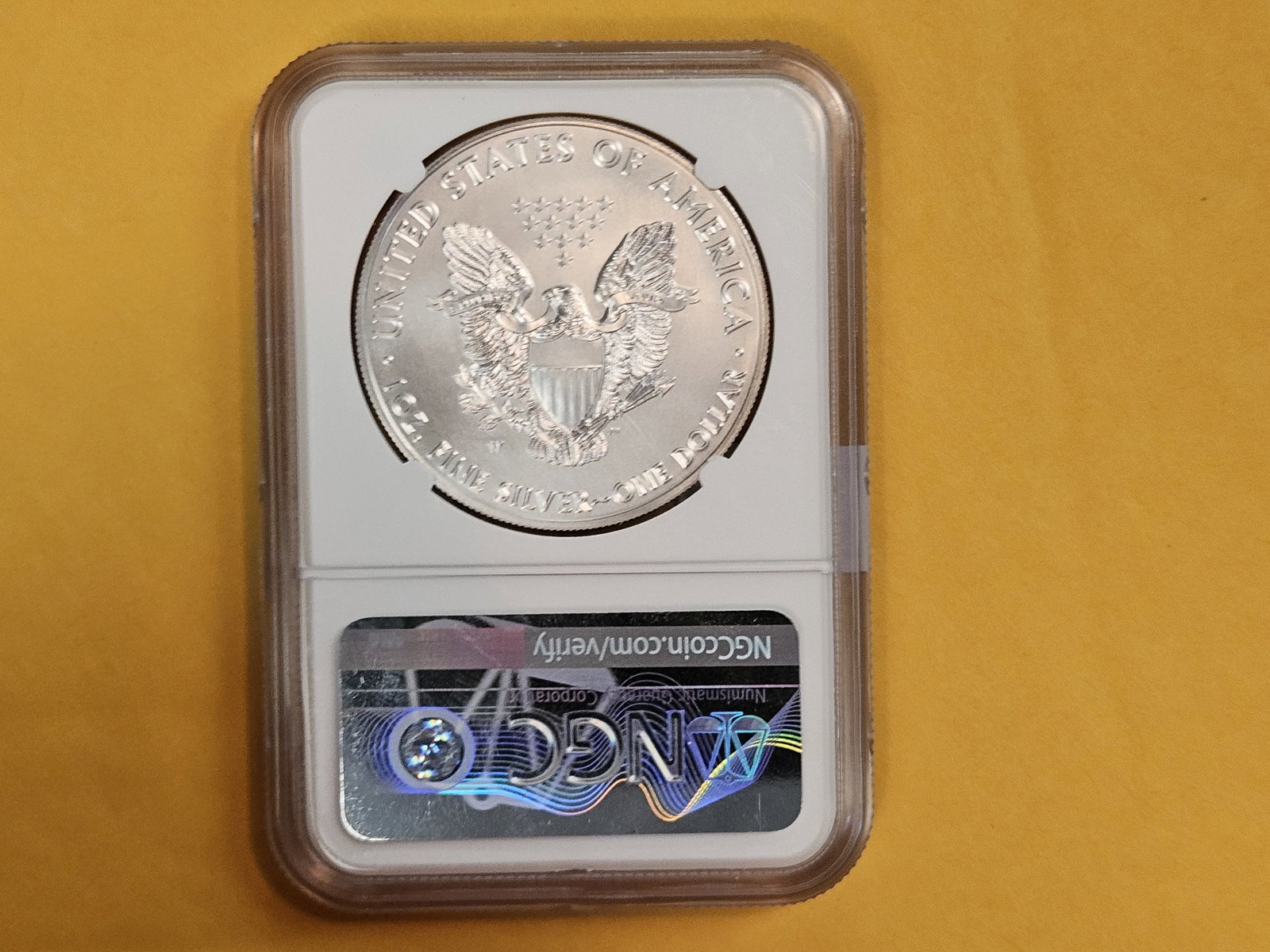 PERFECT! NGC 2017-W American Silver Eagle in Mint State 70 - 2