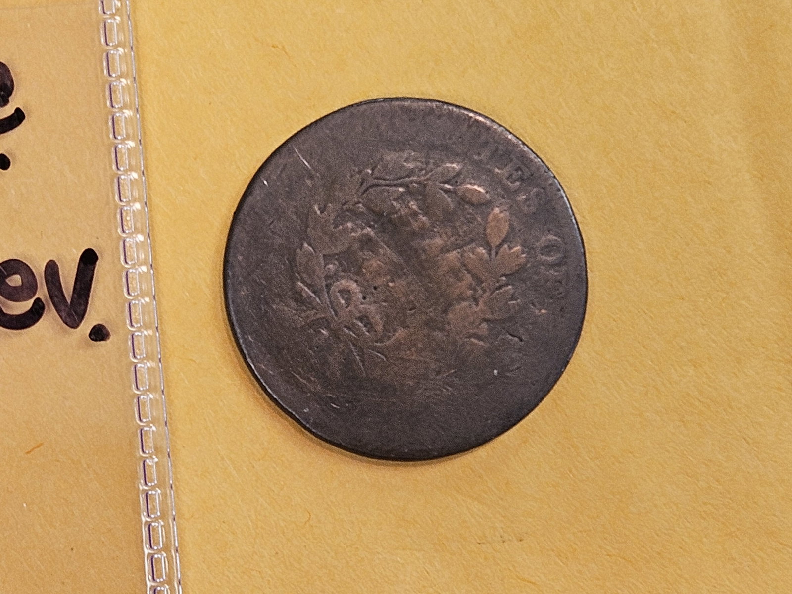 1806 Draped Bust Half Cent in Good - 3