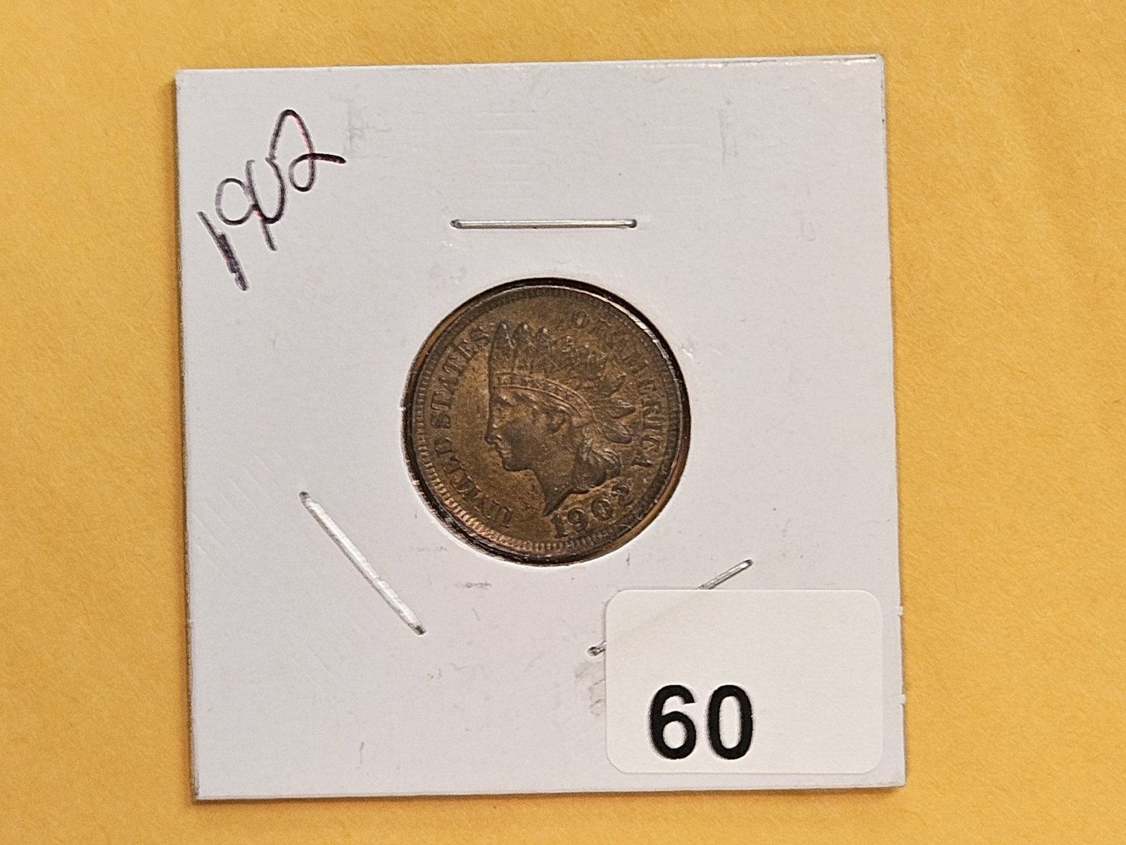1902 Indian Cent in AU-UNC - 2