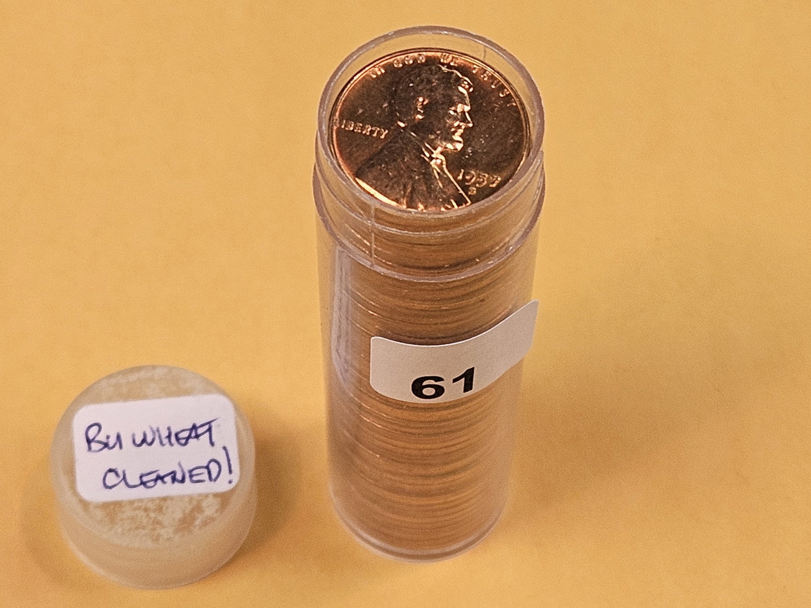Full Roll of Uncirculated Wheat cents - 3