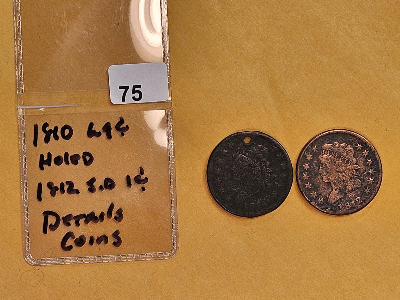 1810 and 1812 Classic Head Large Cents - 2