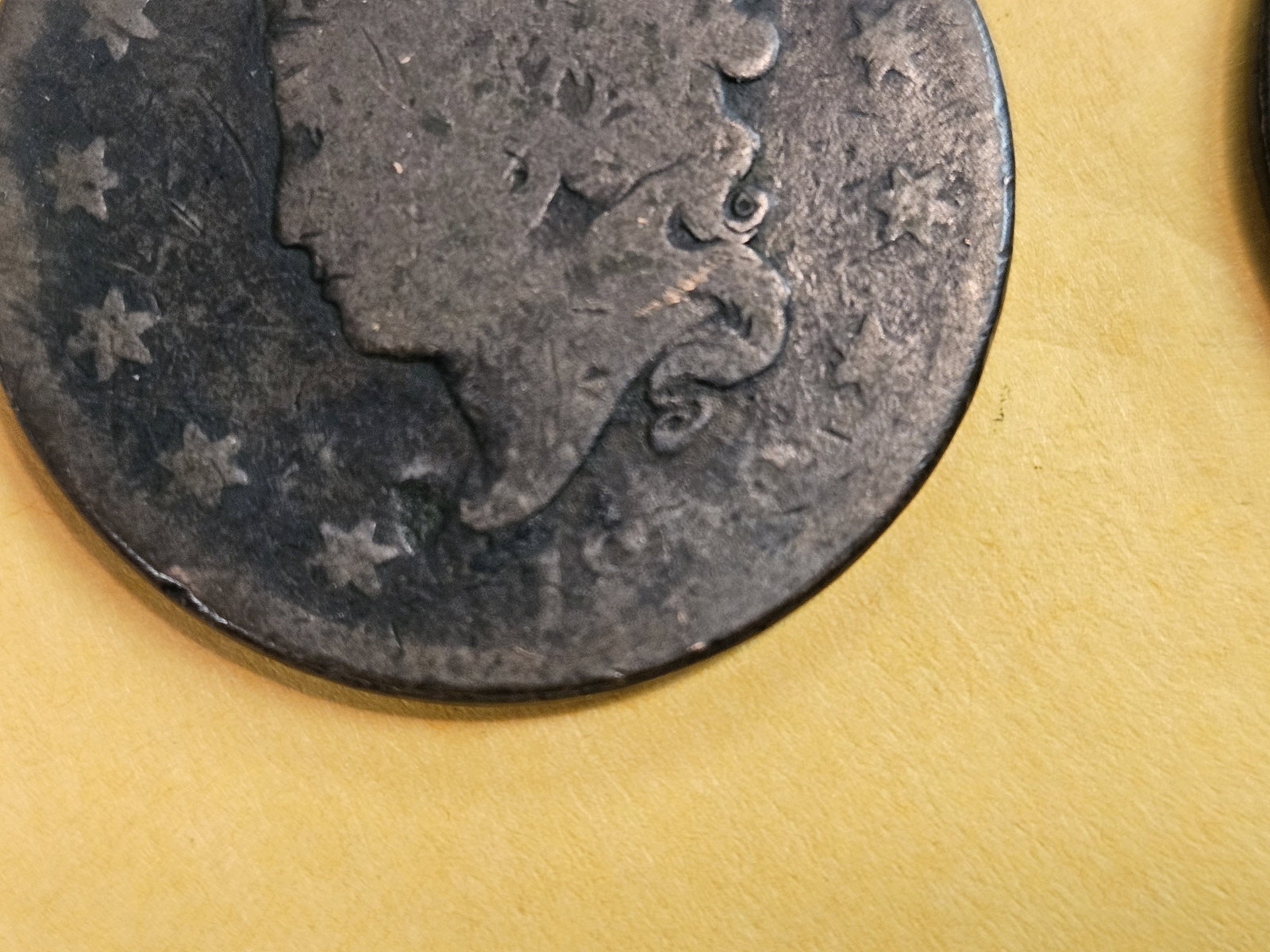 1820 and 1820/19 Coronet Head Large Cents - 3