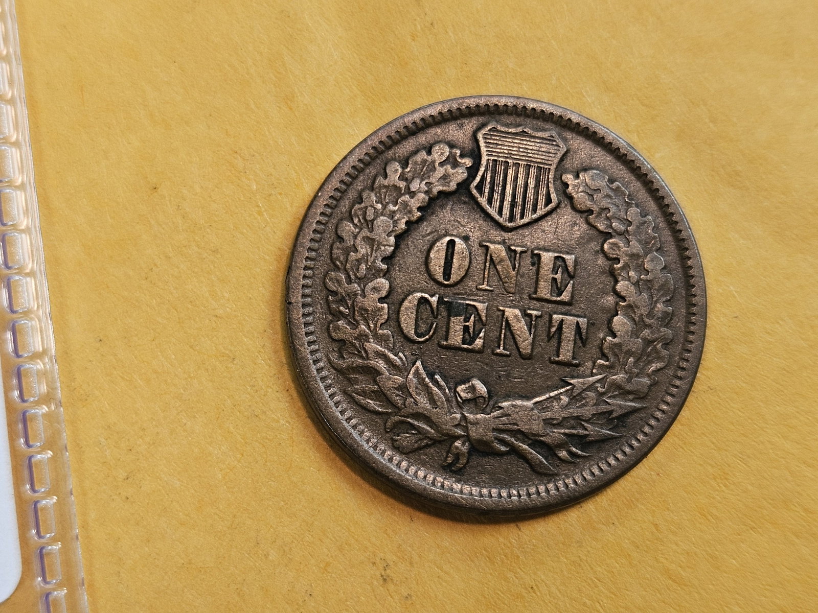 Better Date 1865 Indian Cent - 3