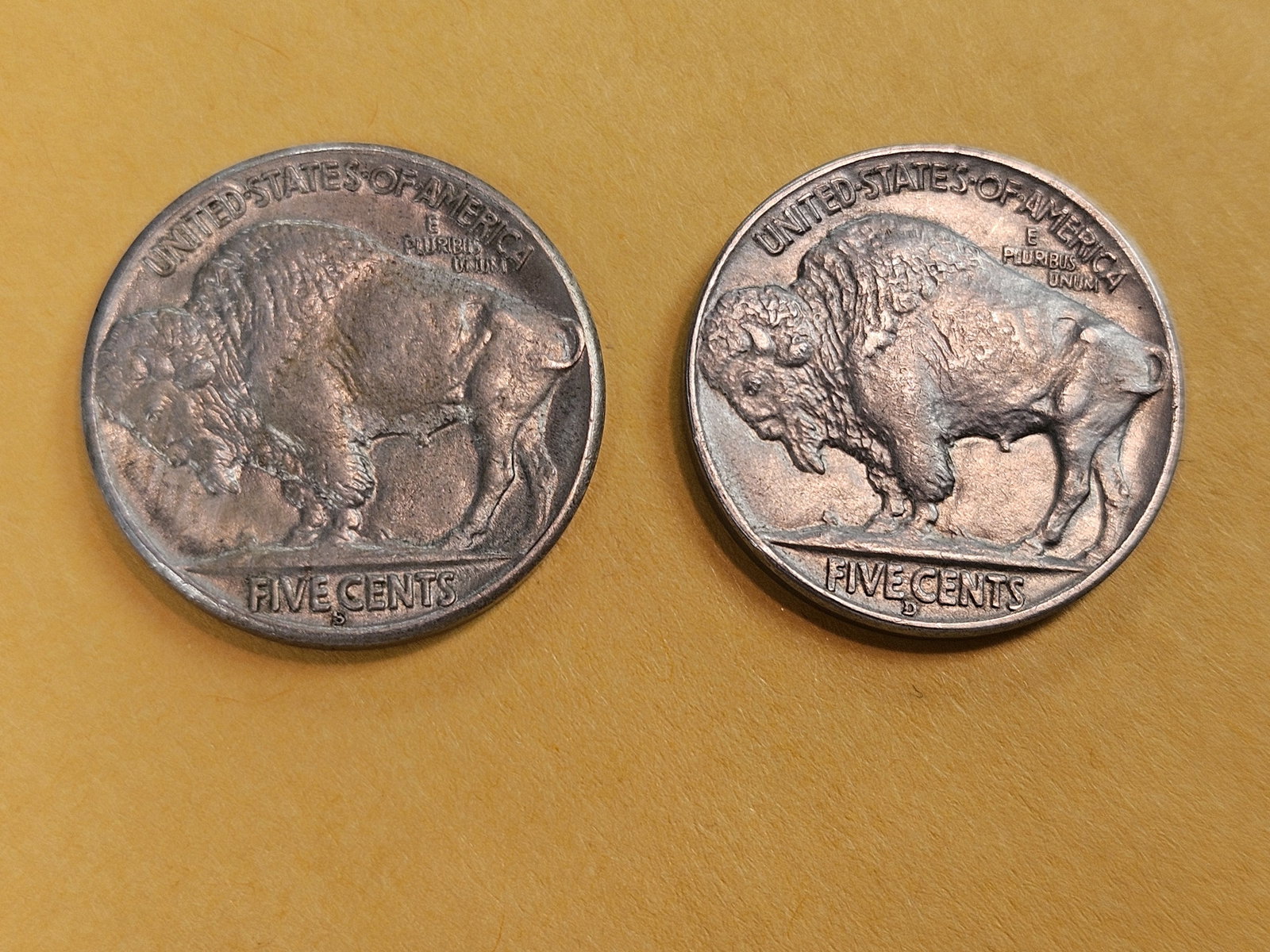 Choice and Very Choice Brilliant uncirculated Buffalo Nickels - 4