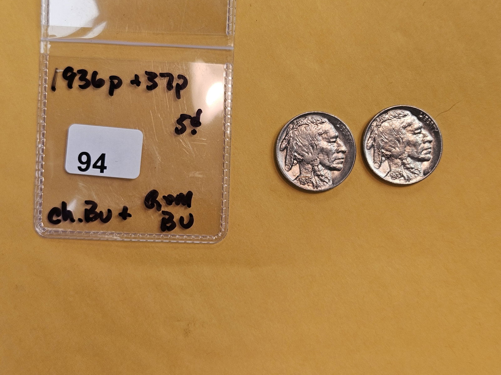Choice and GEM Brilliant Uncirculated Buffalo Nickels - 2