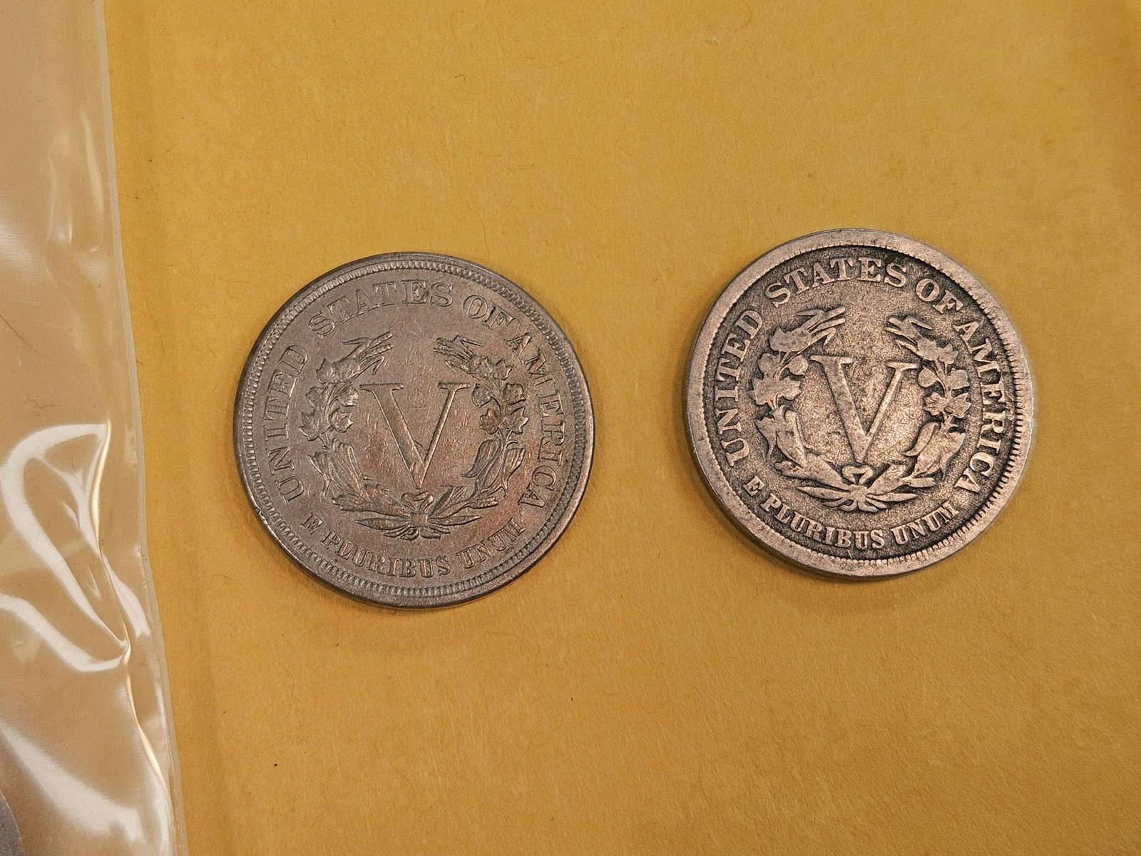 Liberty and Buffalo Nickels - 3