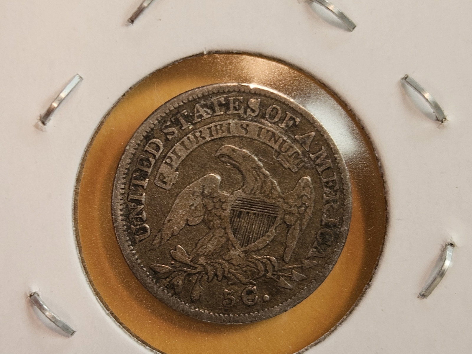 1830 and 1835 Capped Bust silver Half-Dimes - 5