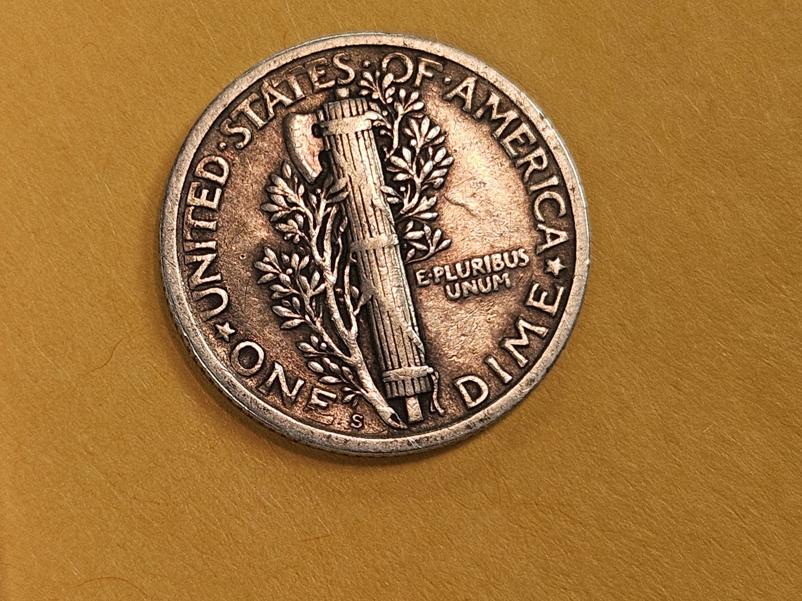 1917-S Mercury Dime in Extra Fine - 3