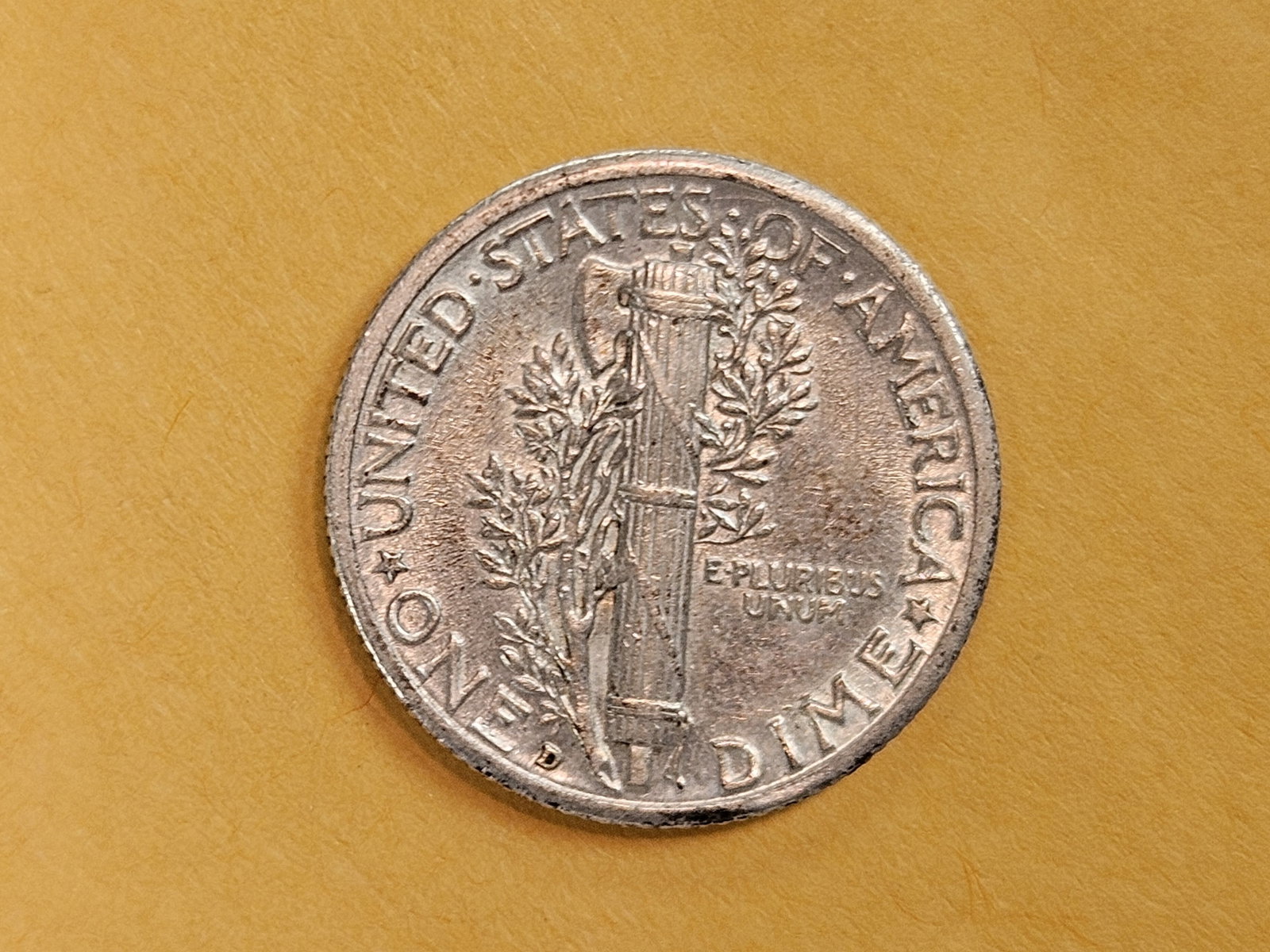 1937-D Mercury Dime in Brilliant About Uncirculated plus - 5
