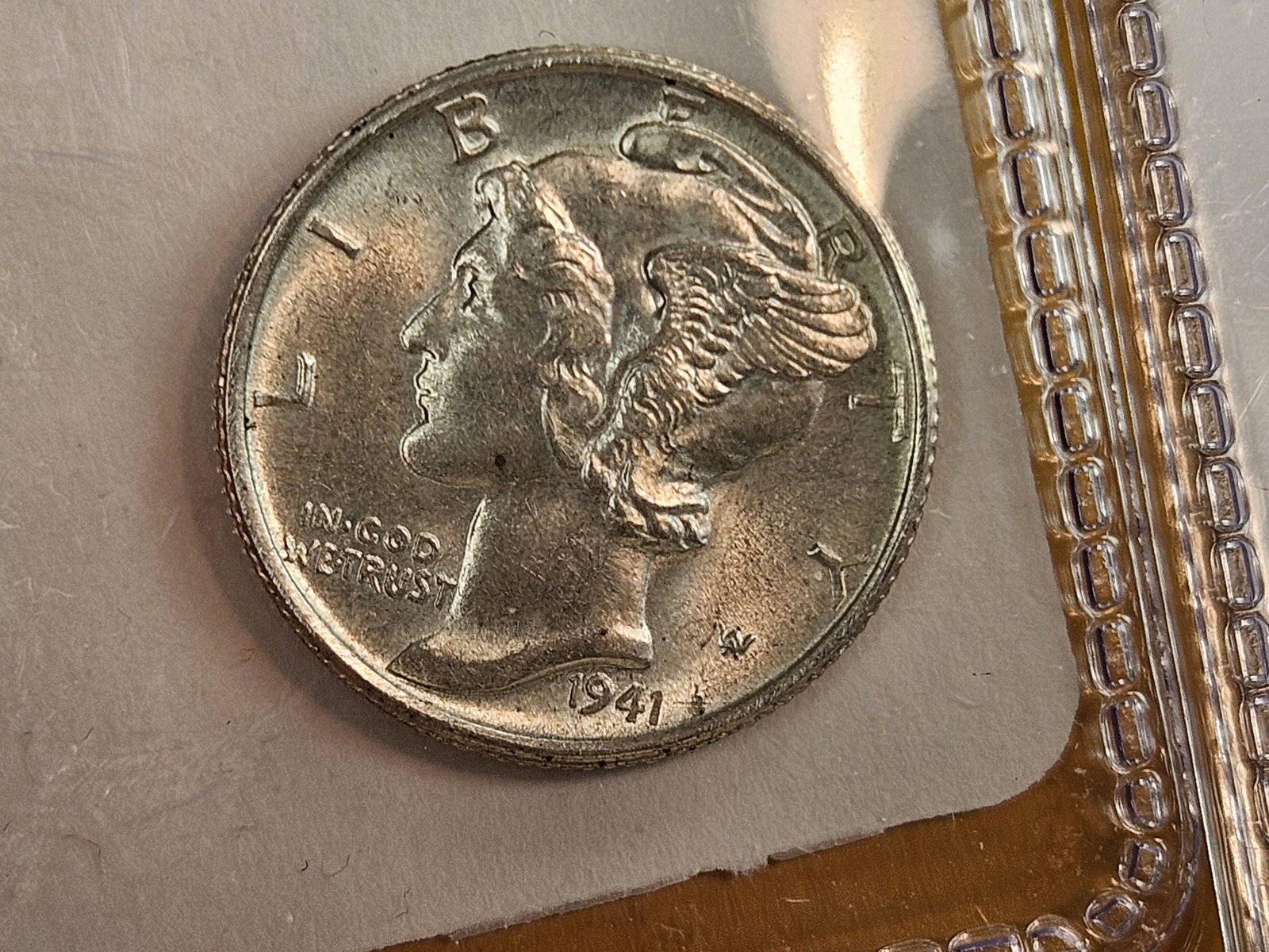 Three Choice Brilliant Uncirculated Mercury Silver Dimes - 2