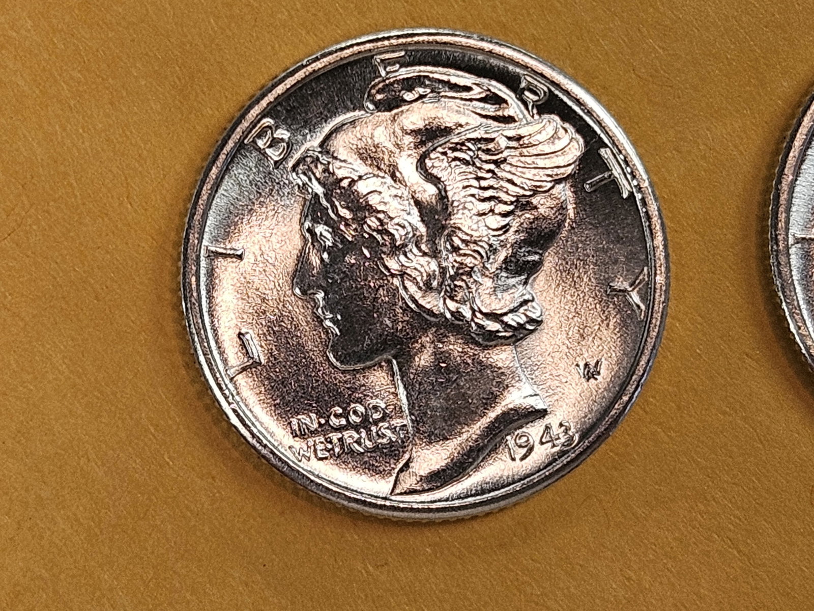 Two Very Choice Brilliant Uncirculated Mercury Silver Dimes - 4