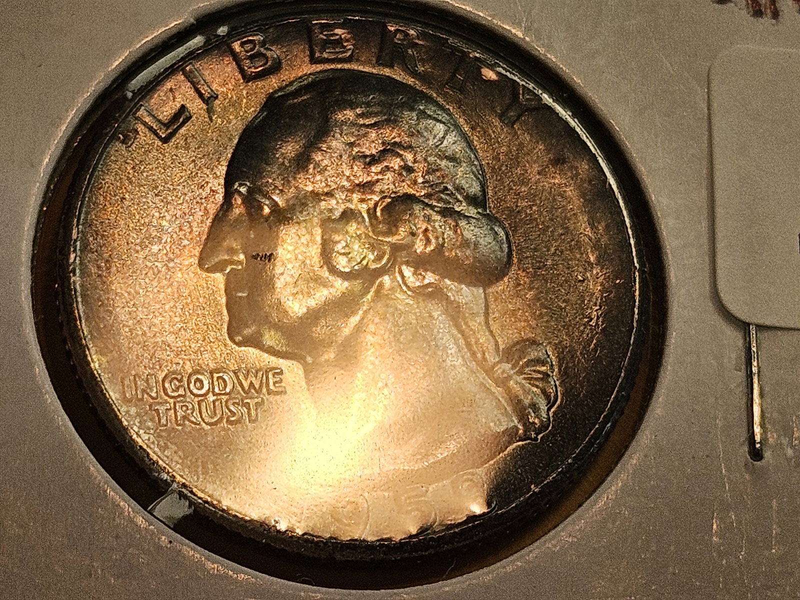 * GEM Brilliant Uncirculated 1958 Washington Quarter - 4