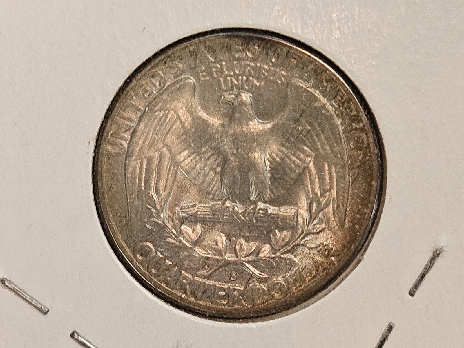 Choice Brilliant Uncirculated plus 1954-S Washington Quarter - 4