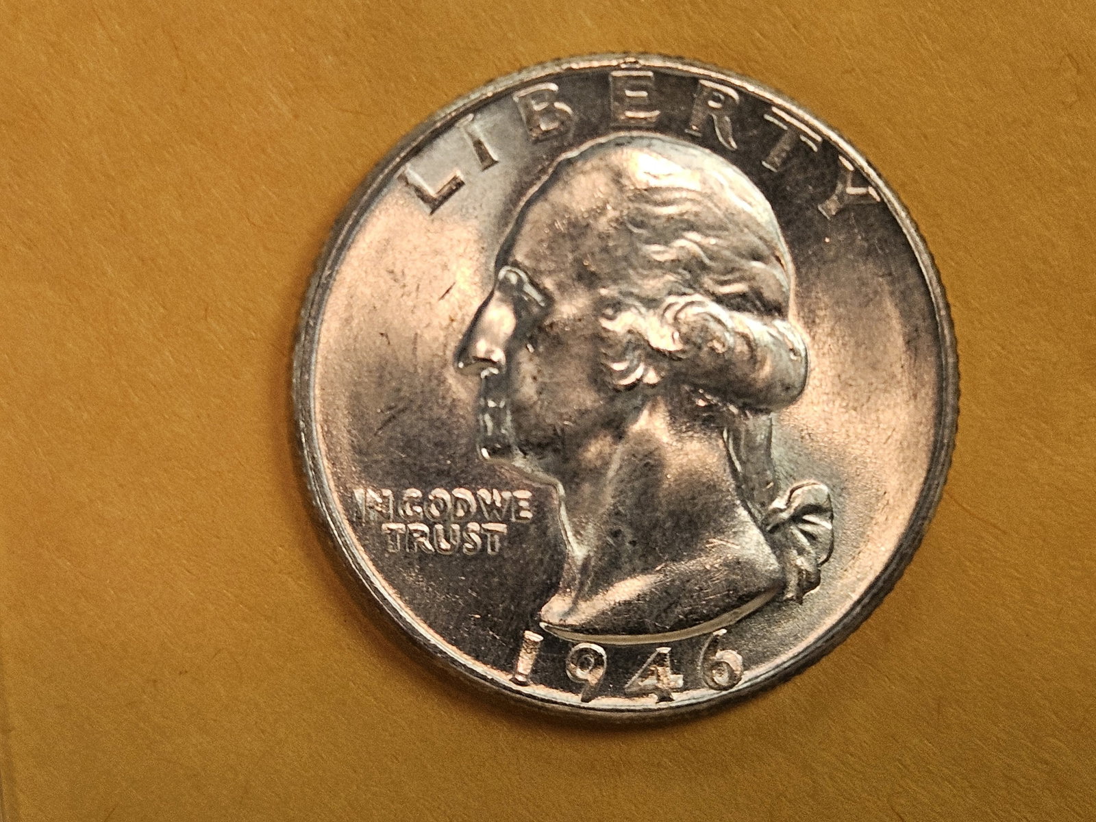 GEM Brilliant Uncirculated 1946 Washington Quarter - 3