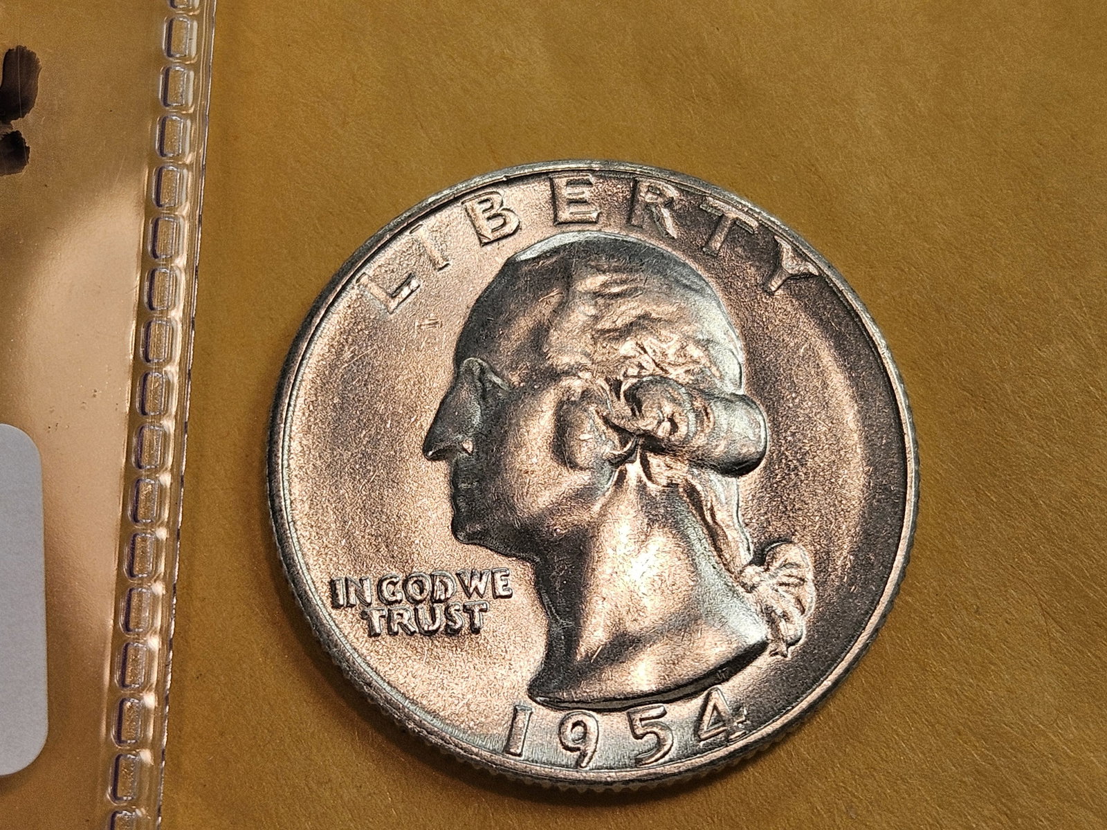 GEM Brilliant Uncirculated 1954-S Washington Quarter - 3