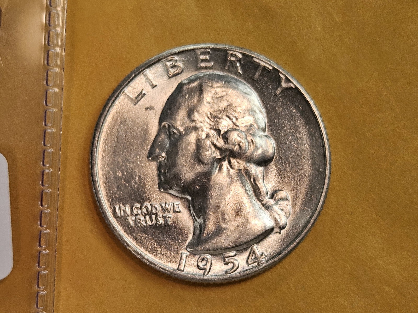 GEM Brilliant Uncirculated 1954-S Washington Quarter - 4