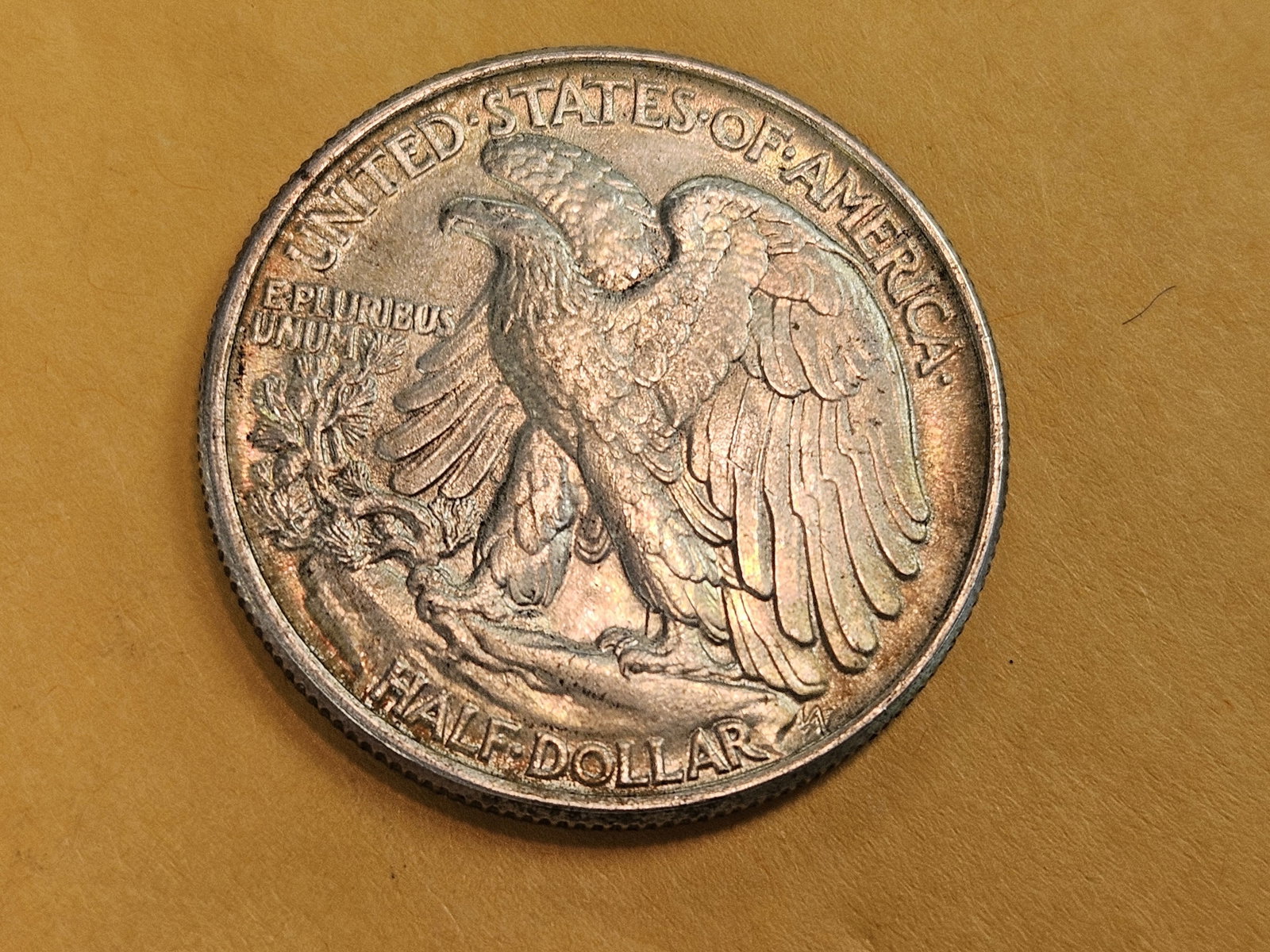 Choice Brilliant Uncirculated 1946 Walking Liberty Half Dollar - 6