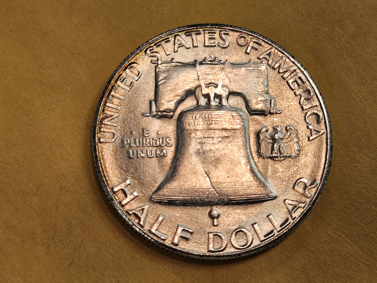 GEM Brilliant Uncirculated 1953-S Franklin Half Dollar - 4
