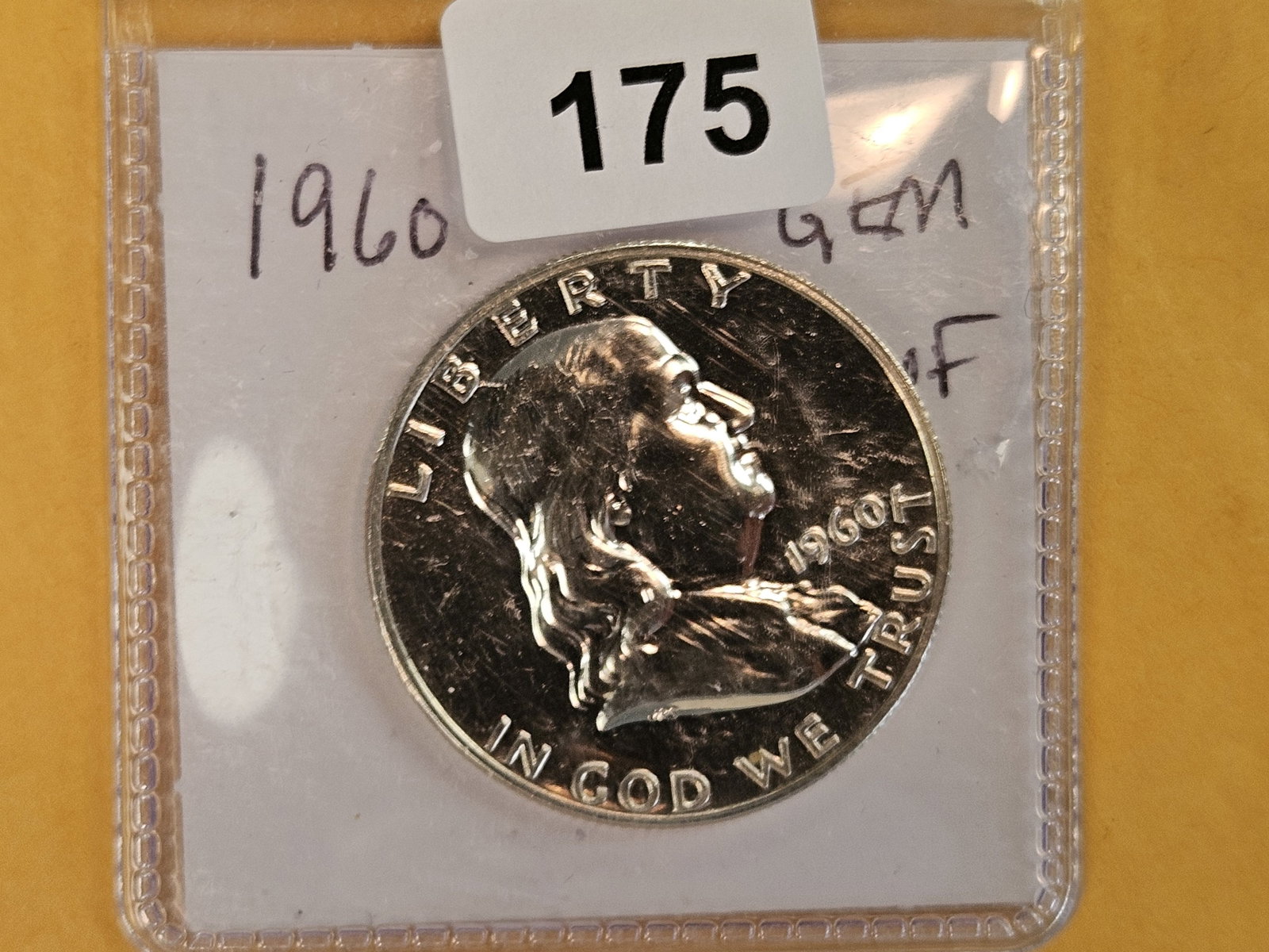 Two GEM Proof silver Franklin Half Dollars - 4
