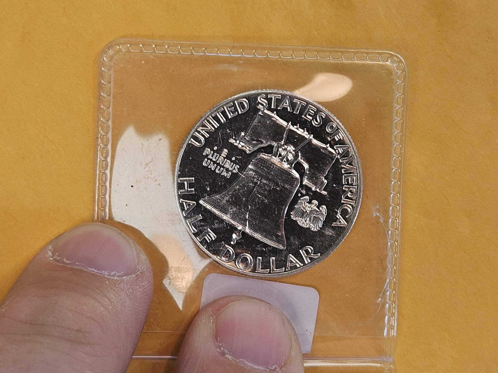 Two GEM Proof silver Franklin Half Dollars - 5