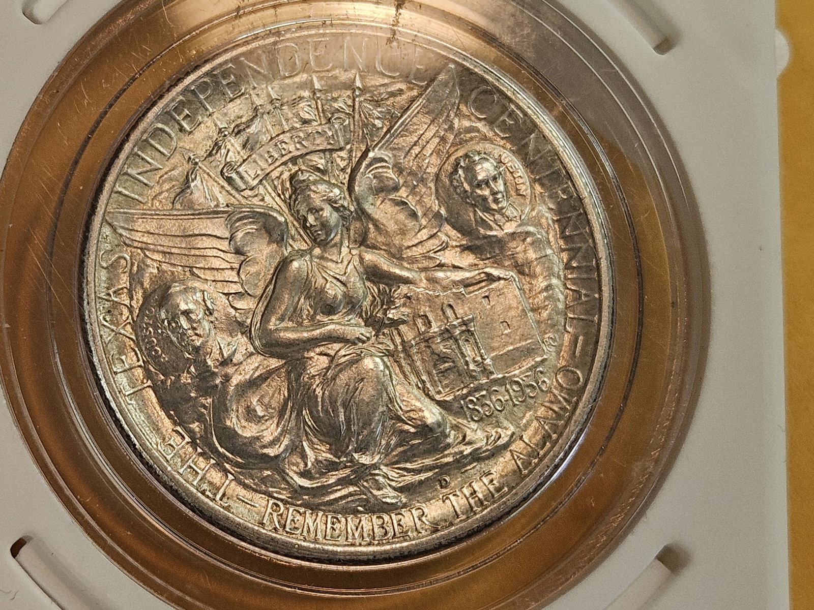 * GEM Brilliant Uncirculated 1936-D Commemorative Silver half Dollar - 8