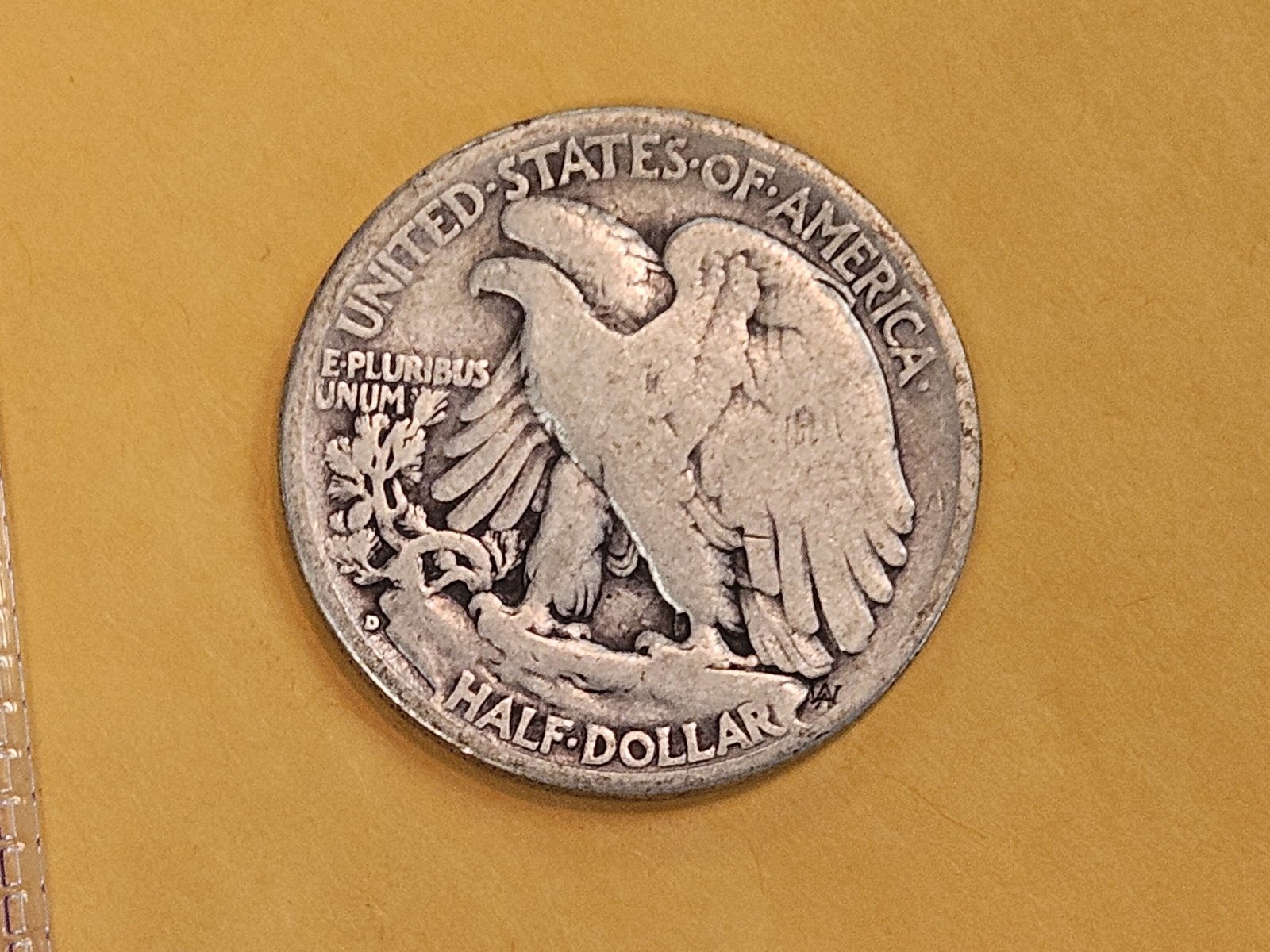 KEY DATE 1938-D Walking Liberty half Dollar - 3