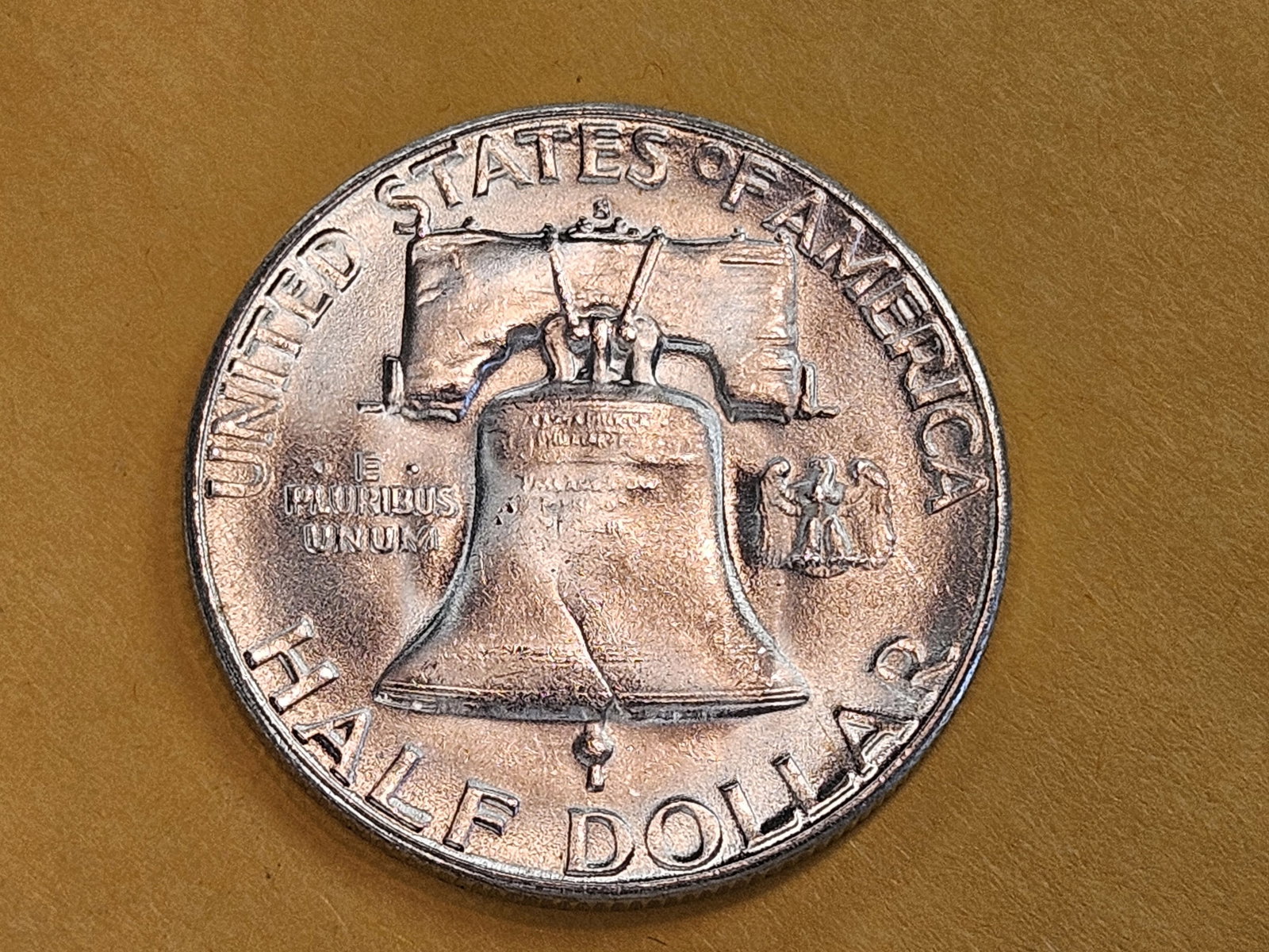 GEM Brilliant Uncirculated 1952-S Franklin Half Dollar - 4