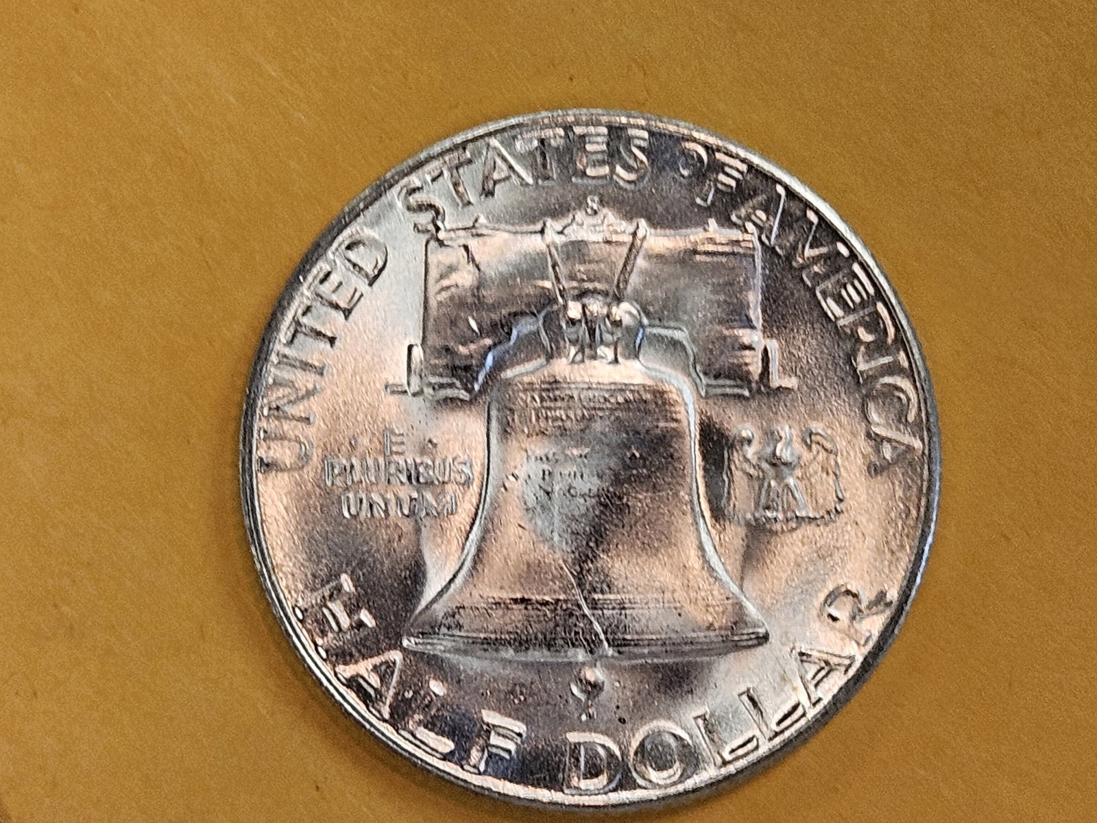 GEM Brilliant Uncirculated 1952-S Franklin Half Dollar - 5