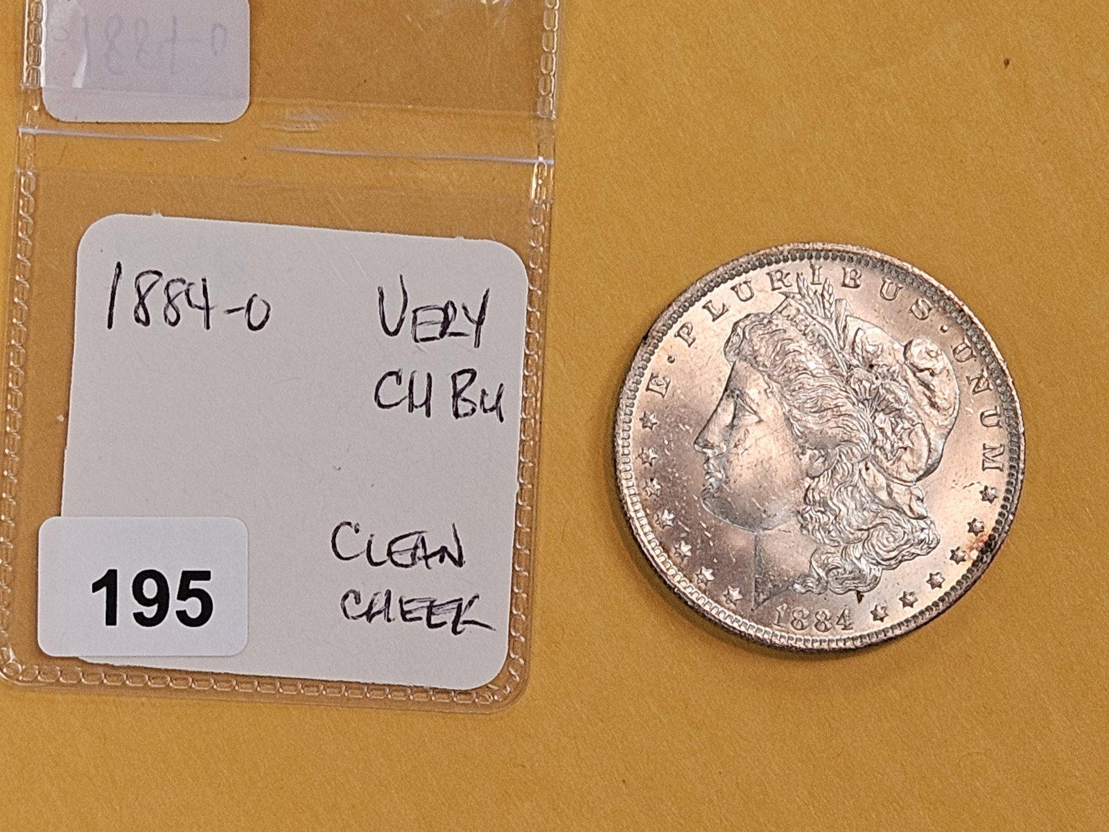 Very Choice Brilliant Uncirculated 1884-O Morgan Dollar - 2