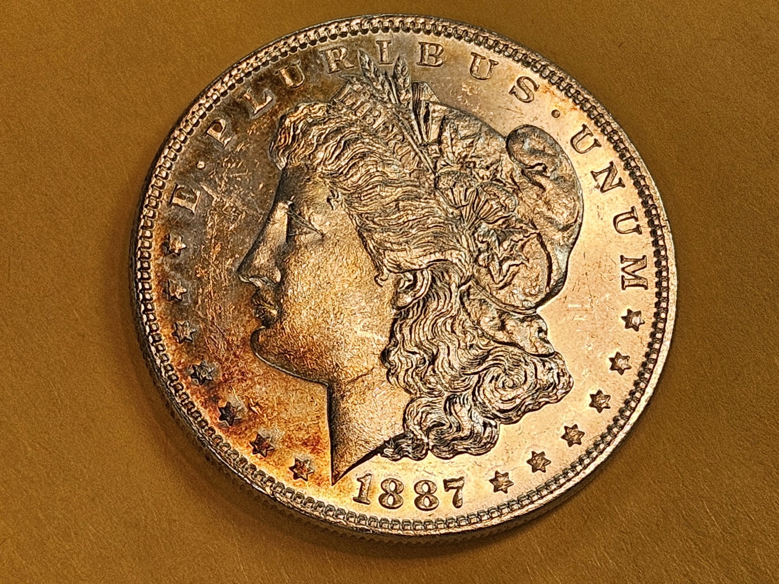 ** Very Choice to GEM Brilliant Uncirculated 1887 Morgan Dollar - 4