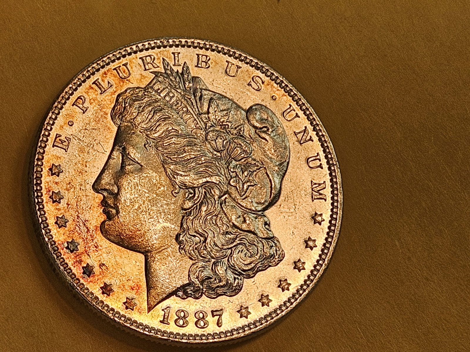 ** Very Choice to GEM Brilliant Uncirculated 1887 Morgan Dollar - 5