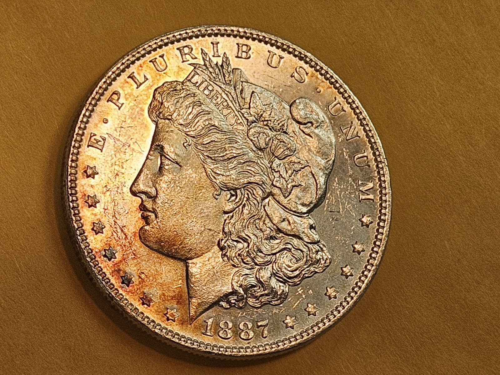 ** Very Choice to GEM Brilliant Uncirculated 1887 Morgan Dollar - 6