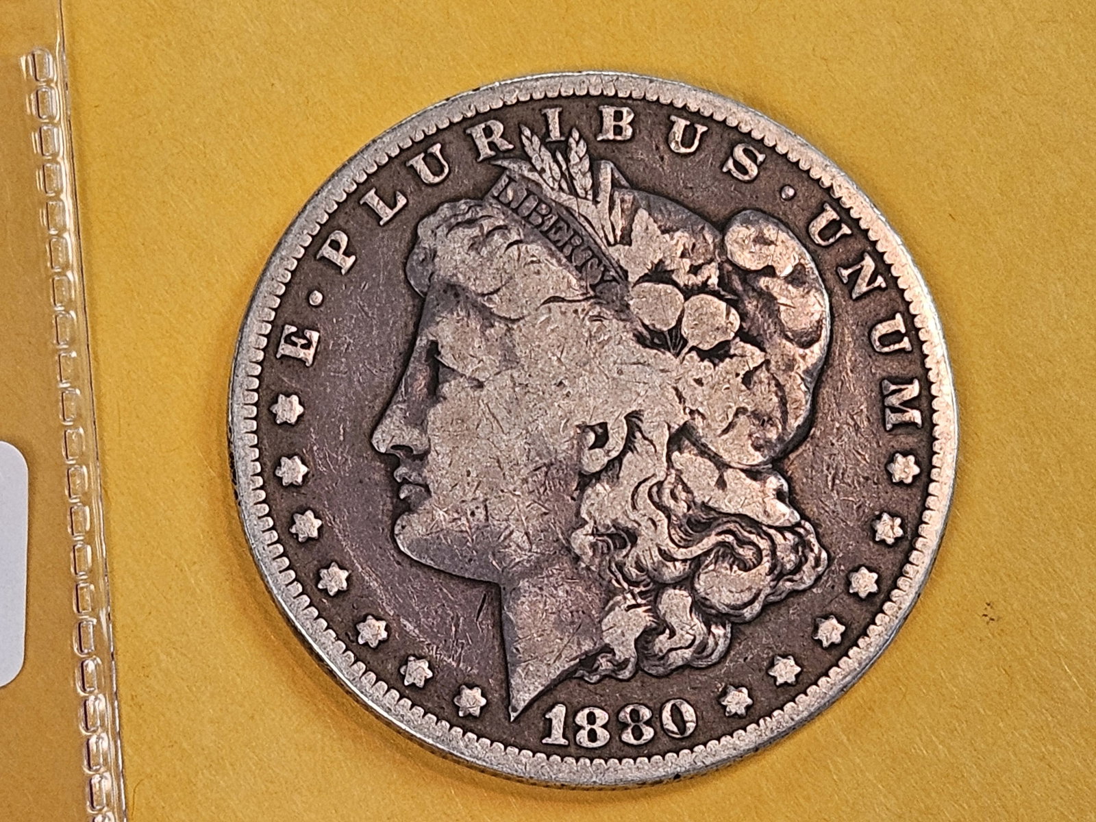 ** KEY DATE ** 1880-CC Morgan Dollar in Very Good: KEY DATE! CARSON CITY!