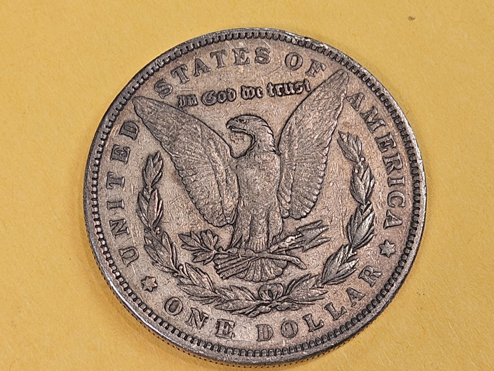 Better date 1899 Morgan silver Dollar - 3
