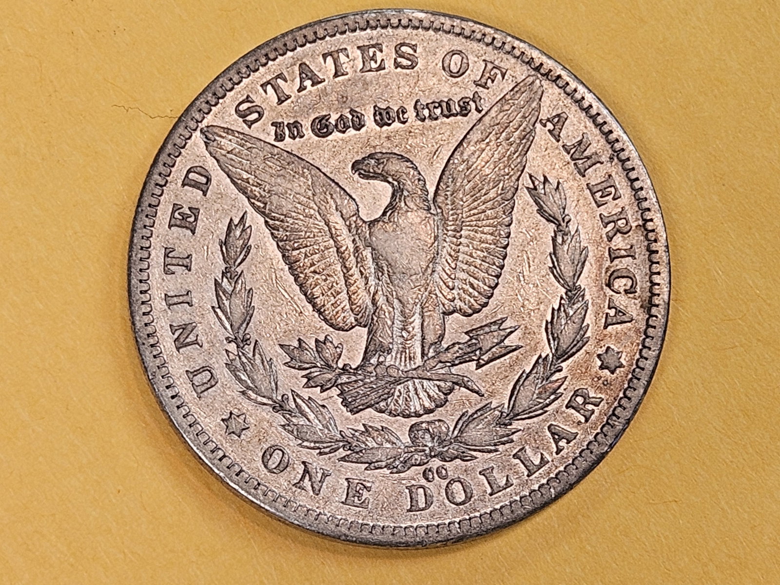 ** KEY DATE ** 1881-CC Morgan Dollar in Very Fine plus - details - 3