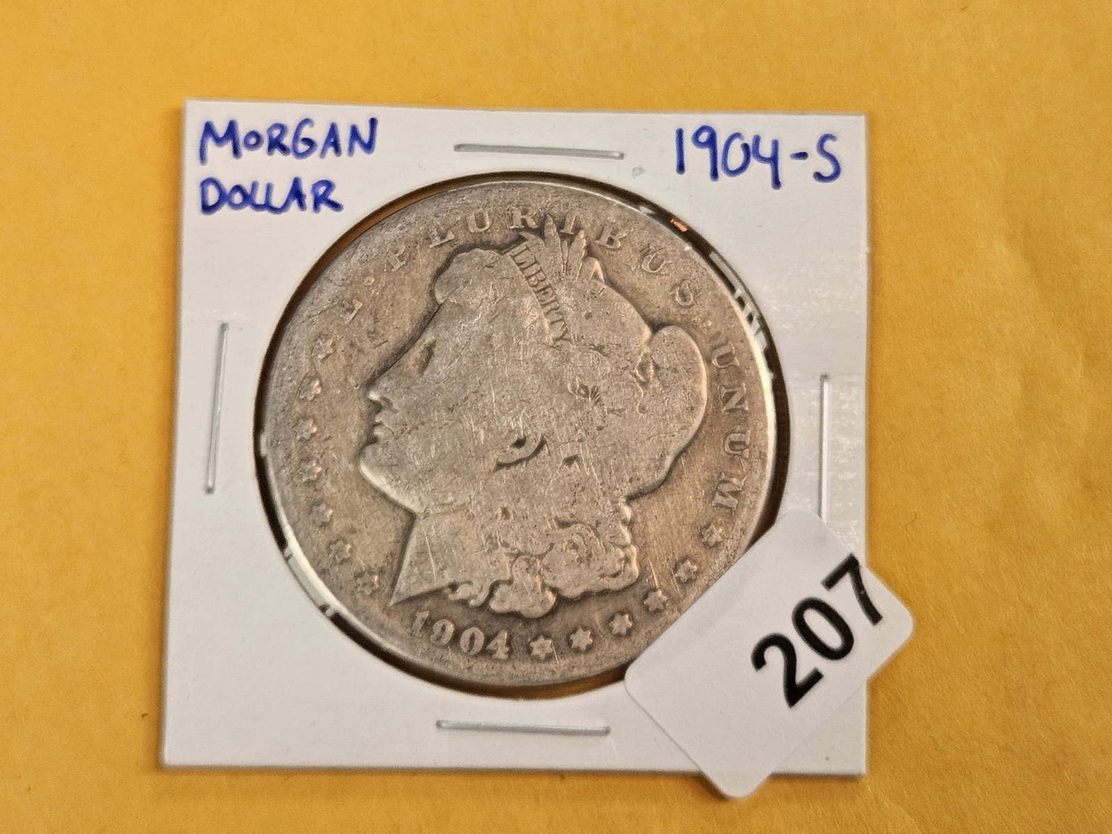 Better Date 1904-S Morgan silver Dollar - 2