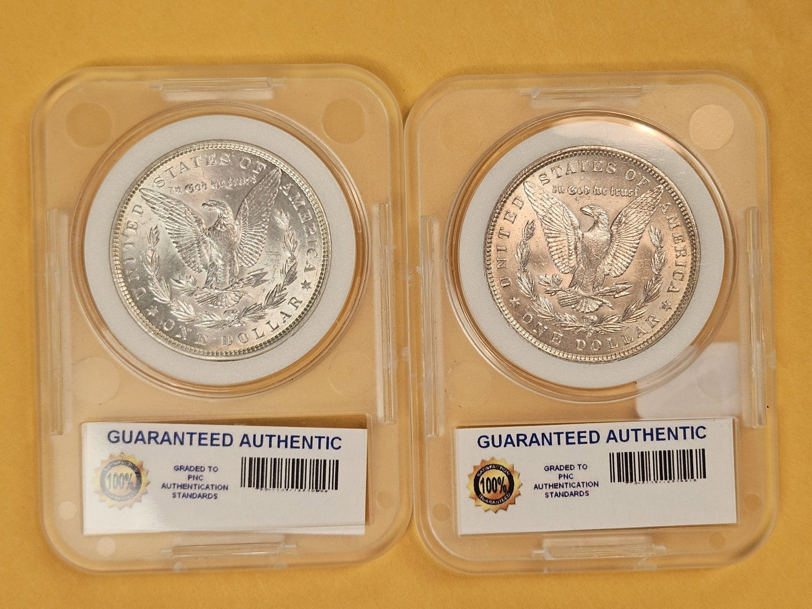1887 and 1884-O Morgan Silver Dollars - 2