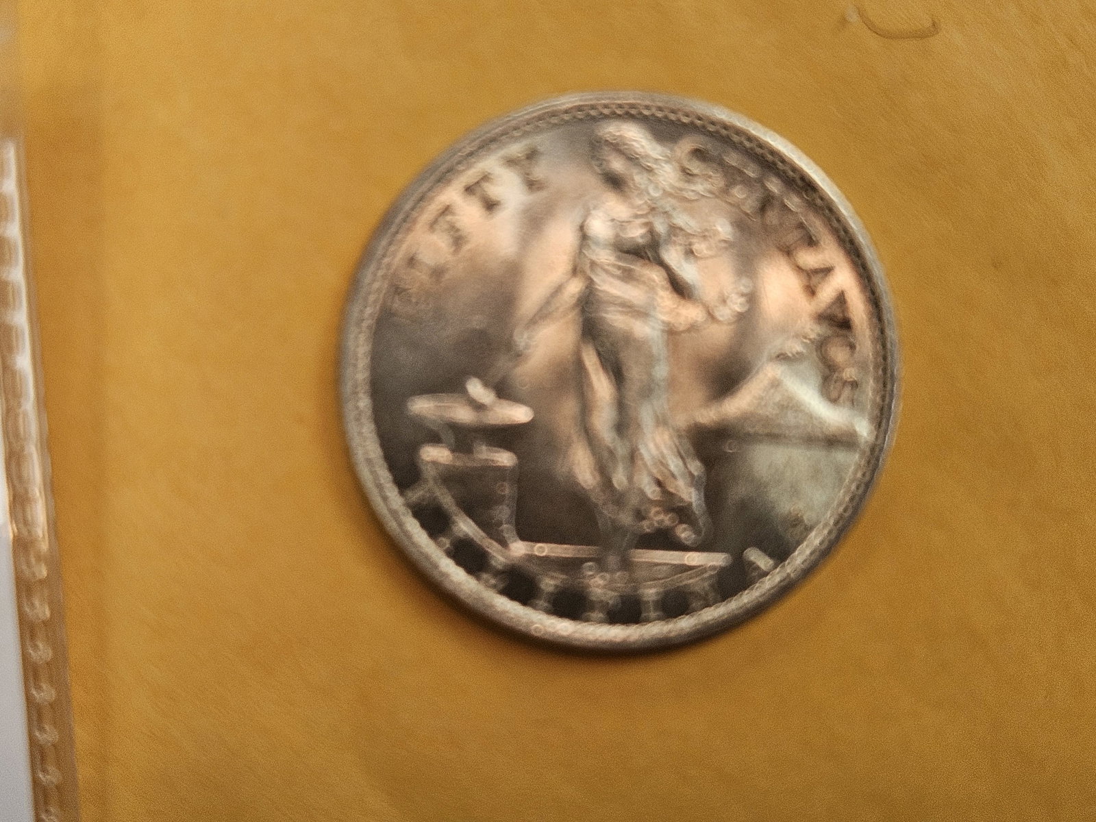 GEM Brilliant Uncirculated 1944-S Philippines silver 50 centavos - 3