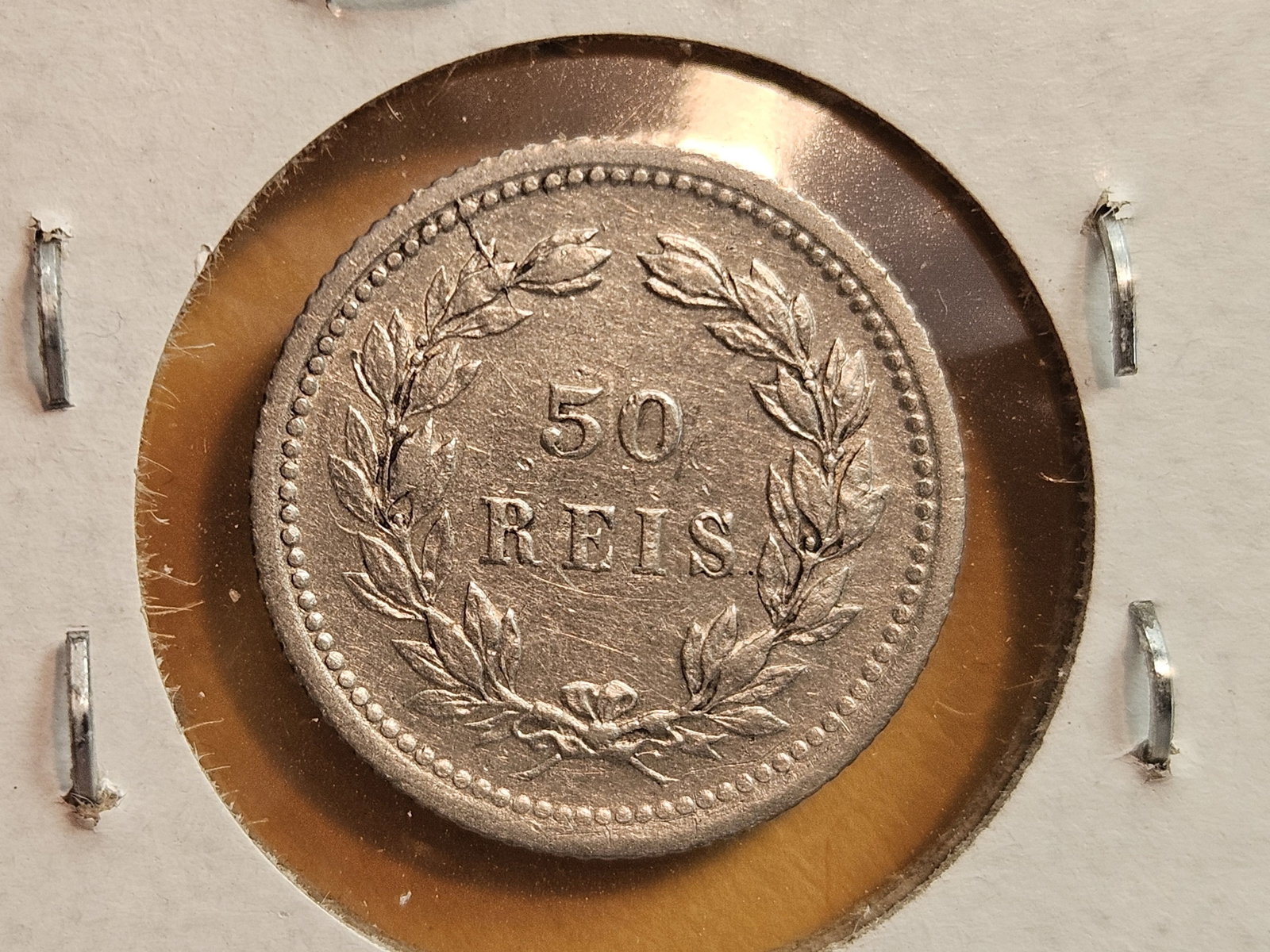 1893 Portugal 50 reis - 3