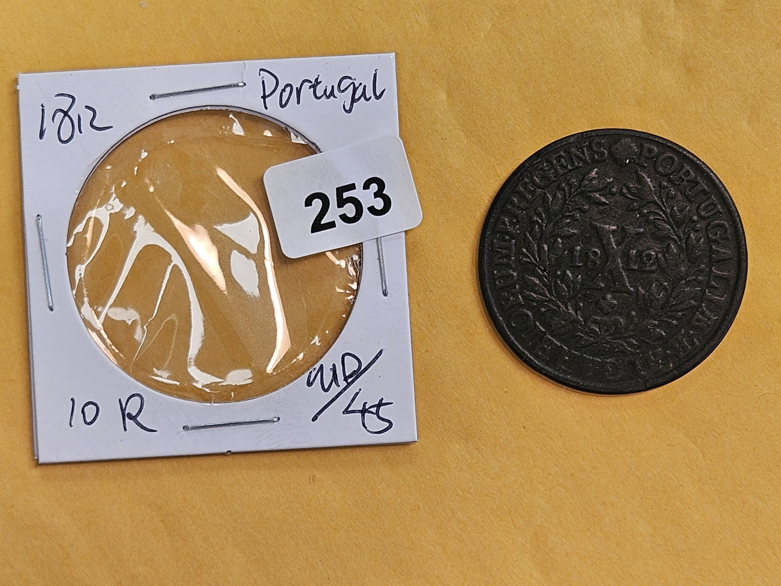 1812 Portugal 10 reis - 2