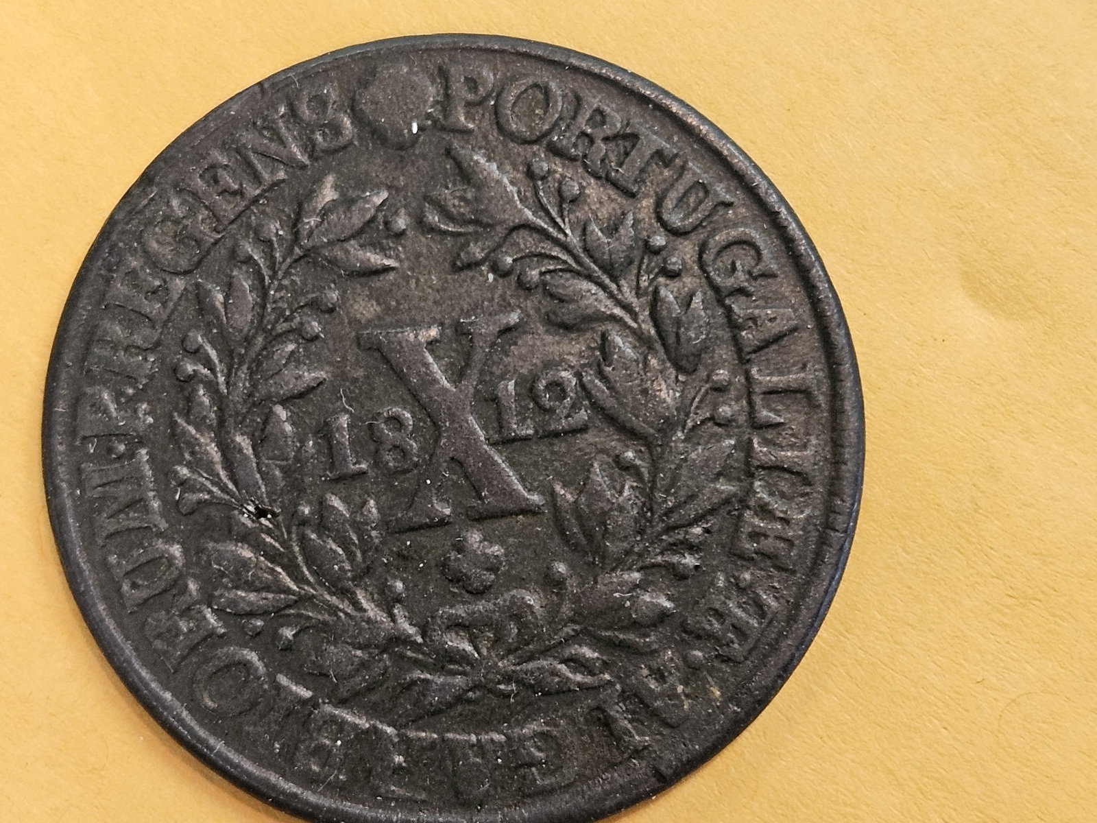 1812 Portugal 10 reis - 3