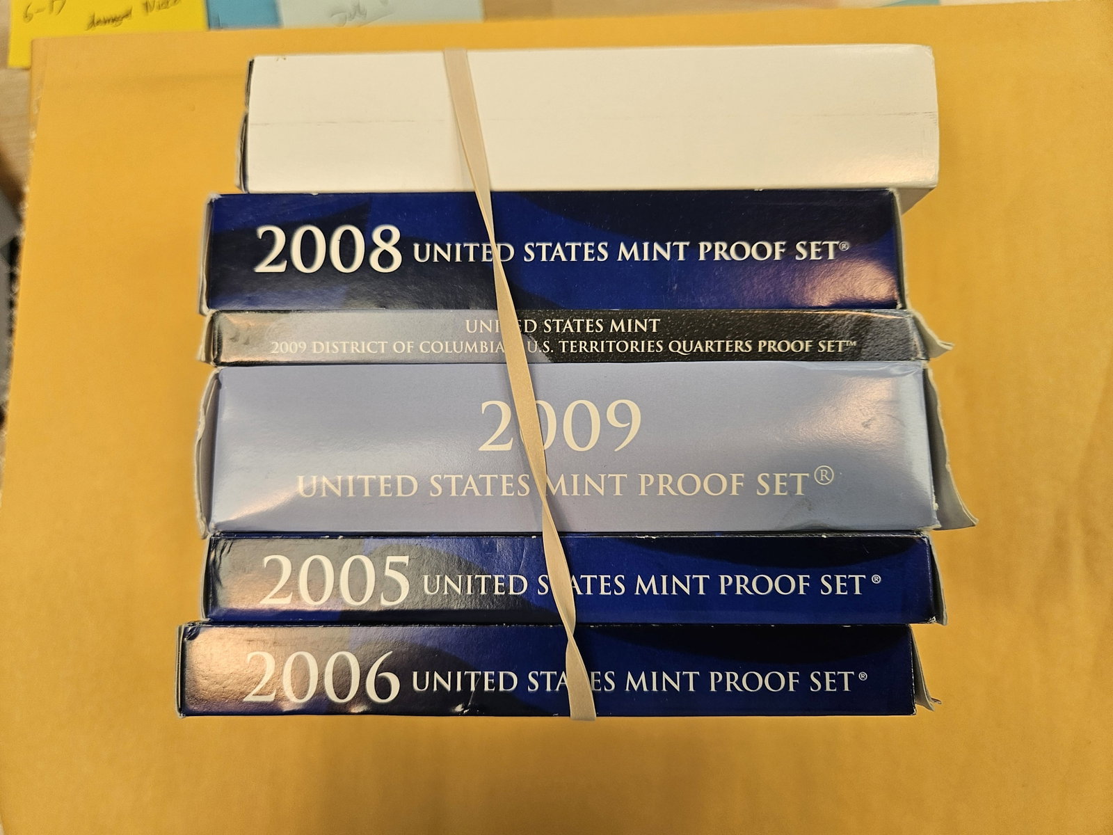 Six mixed US Proof Sets - 2