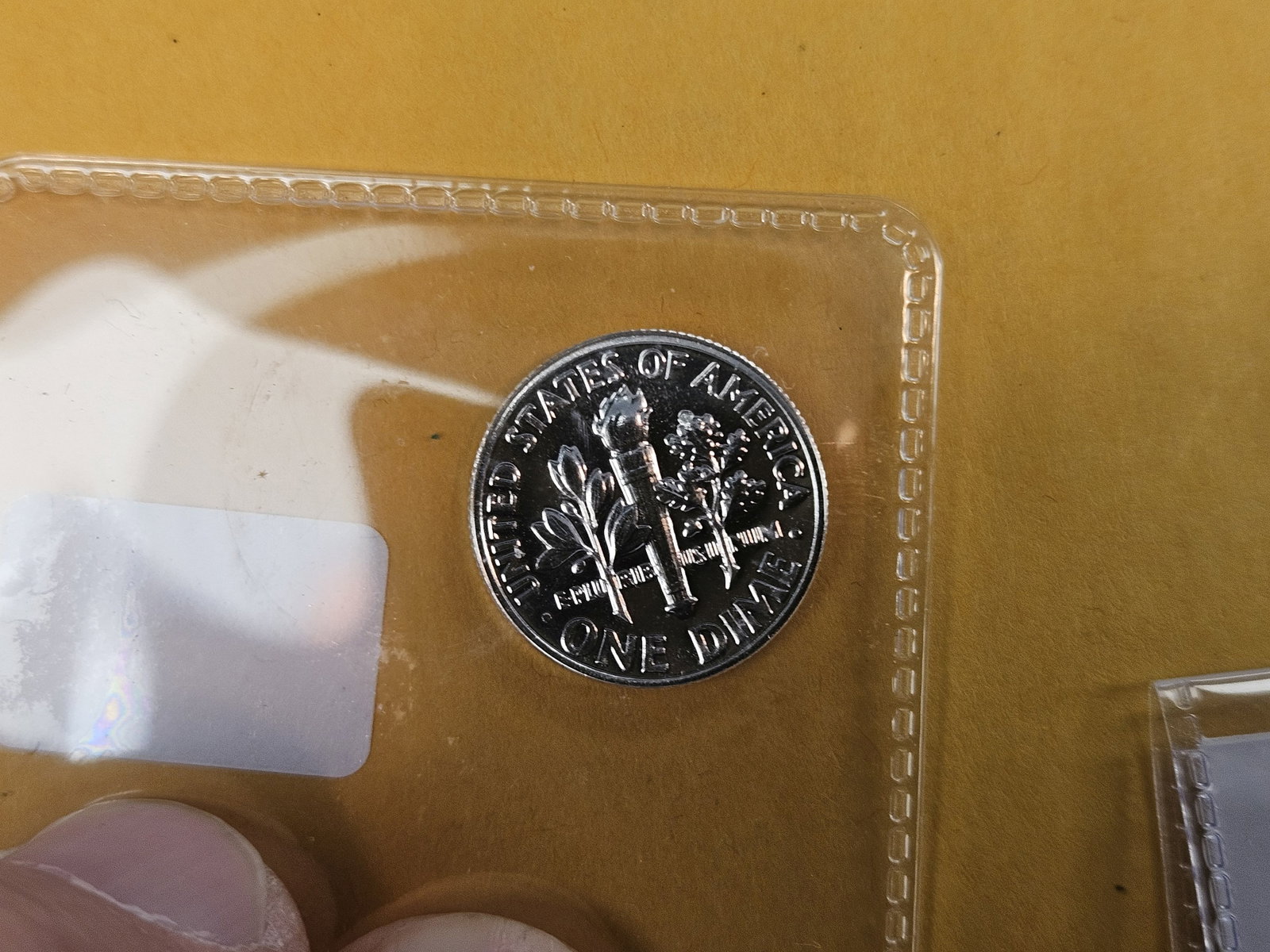 Part of a GEM 1958 US Silver Proof Set - 3