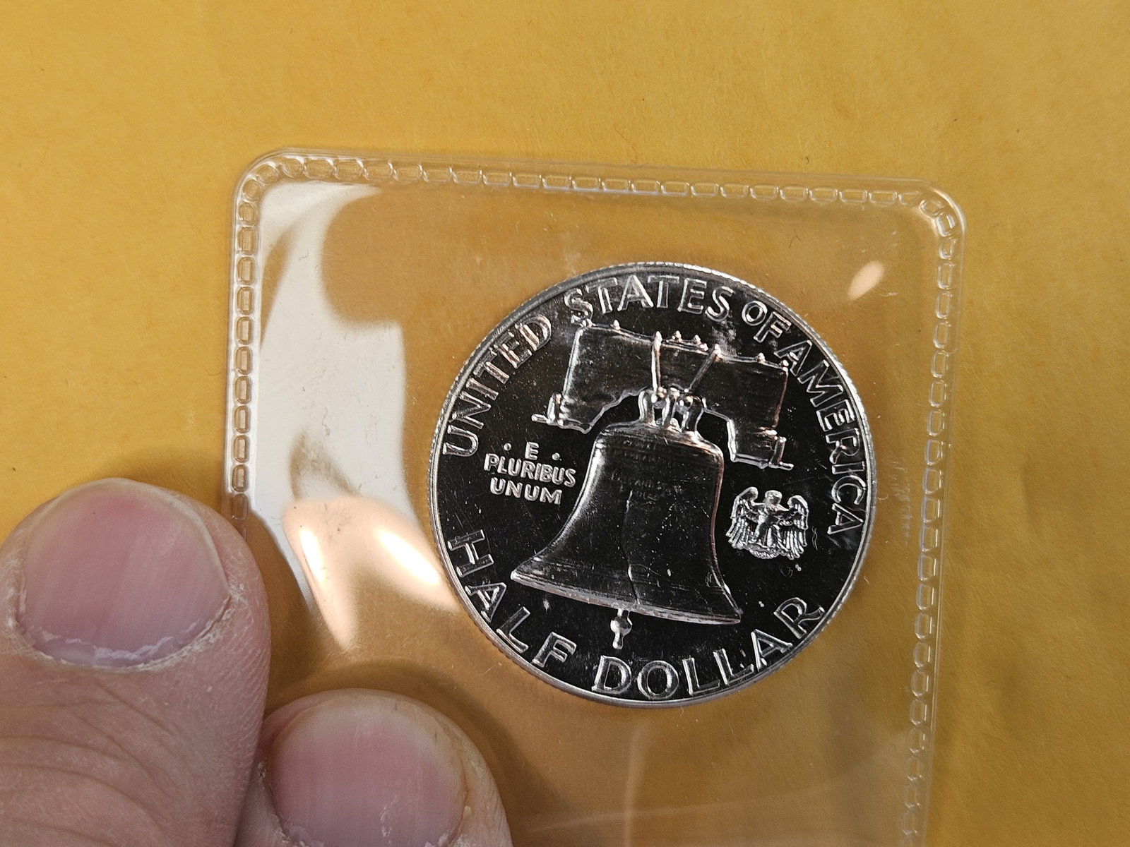 Part of a GEM 1958 US Silver Proof Set - 7