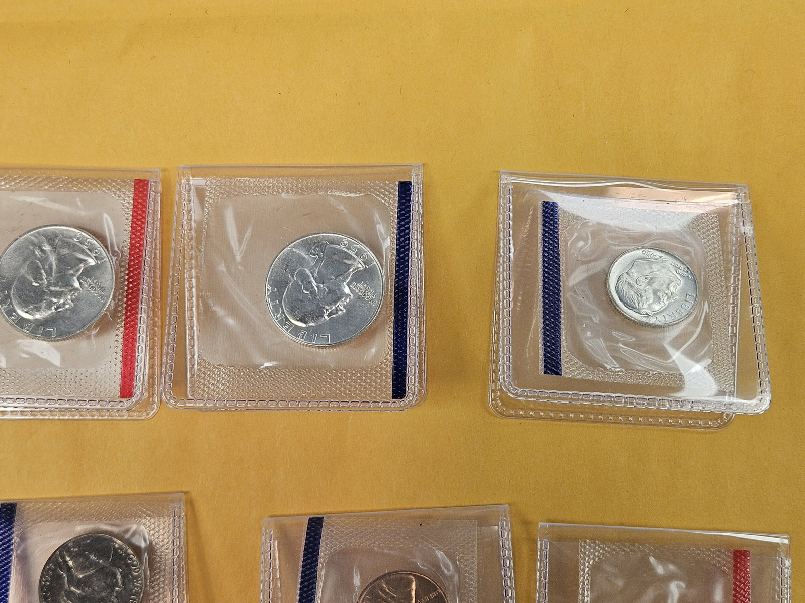 Original 1959 US SILVER Mint Set - 4