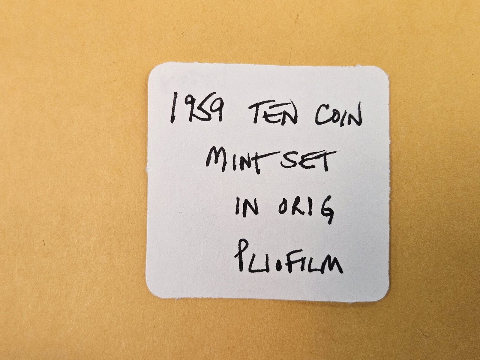 Original 1959 US SILVER Mint Set - 9